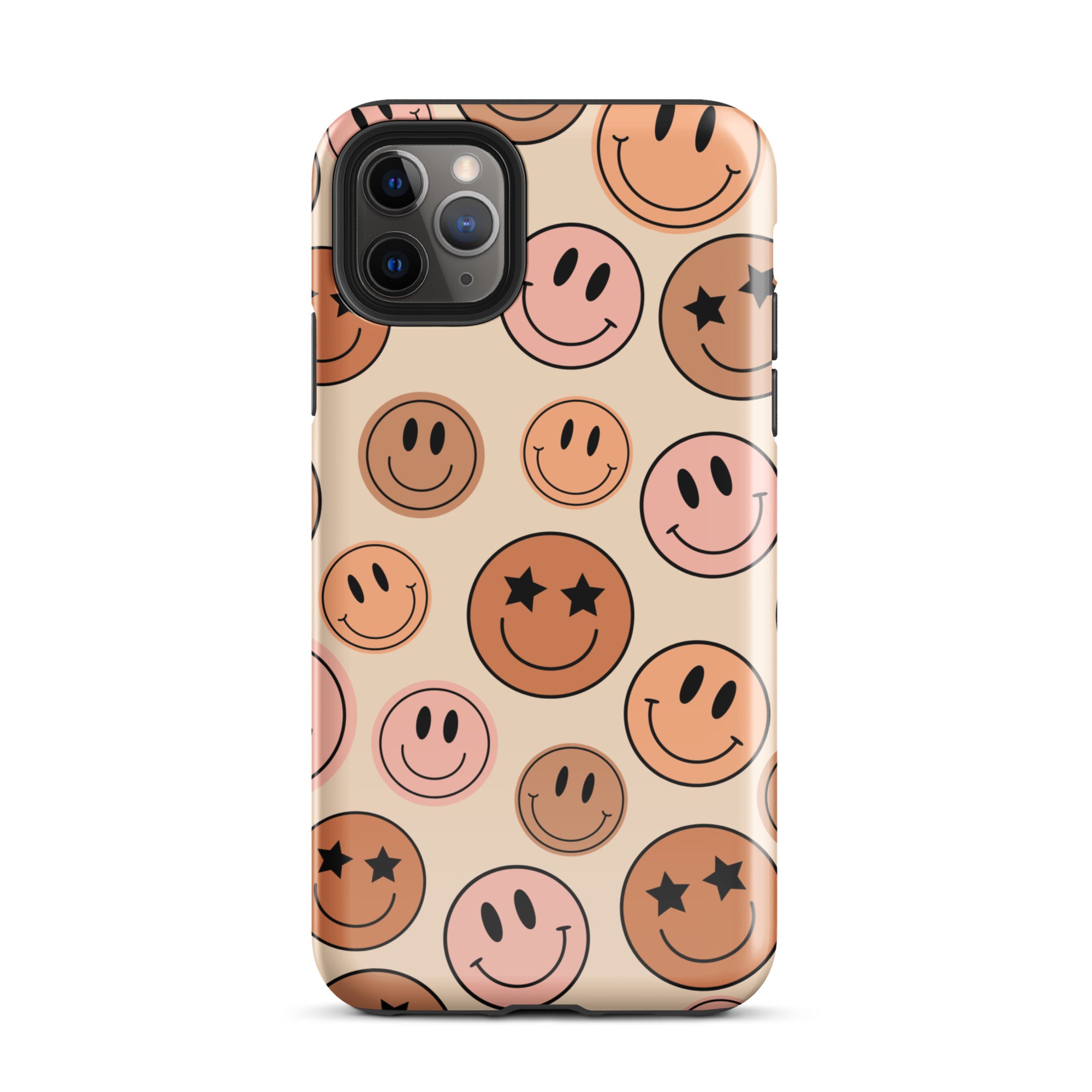 Boho Smiley Faces iPhone Case