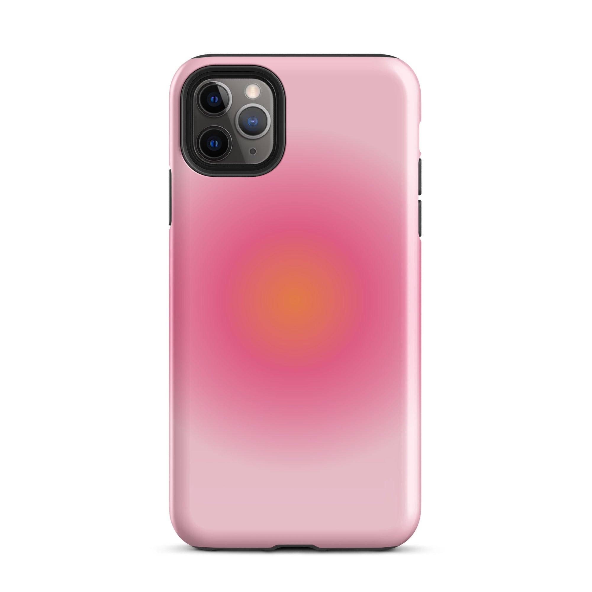 Pink Aura iPhone Case
