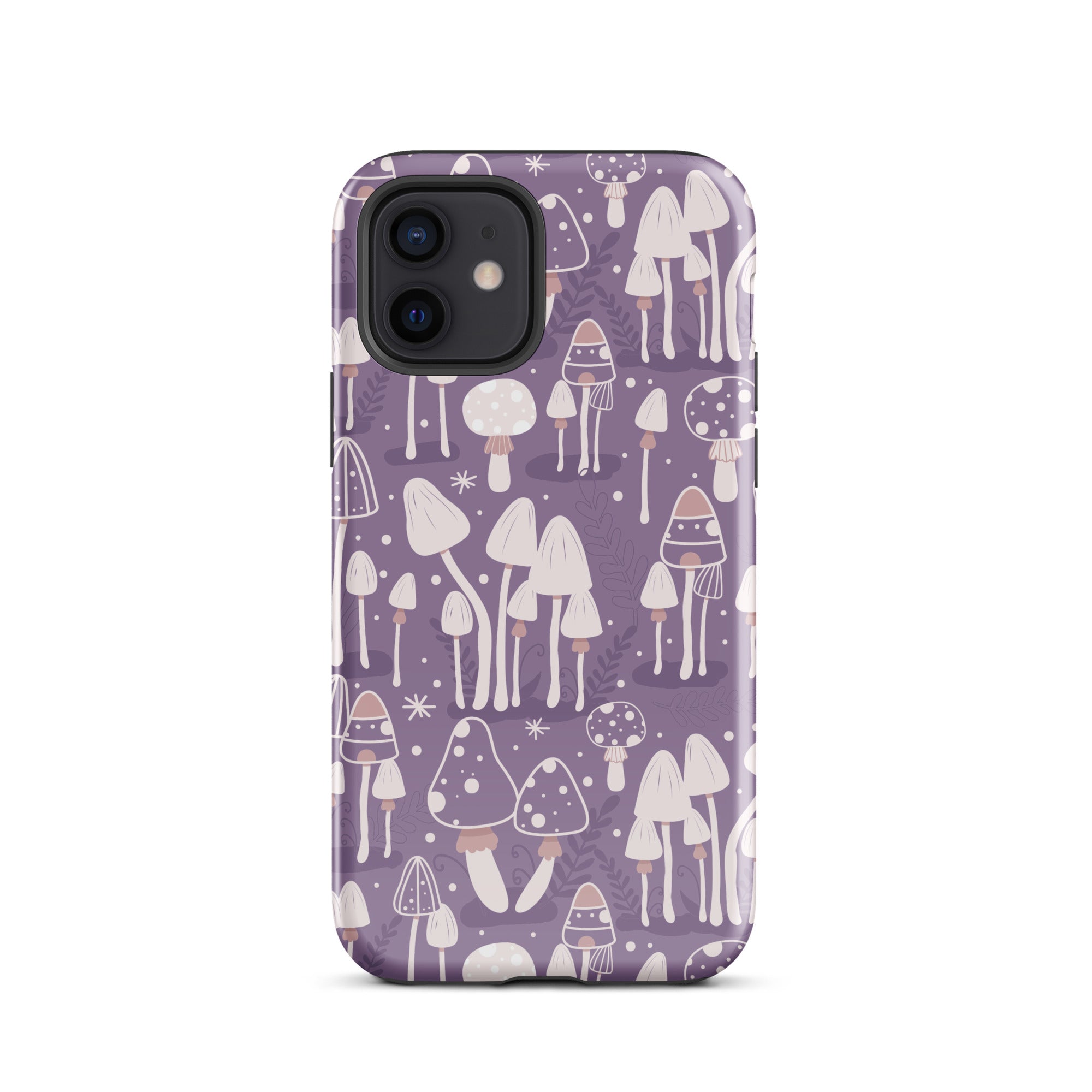 Mushroom Meadow iPhone Case iPhone 12 Glossy