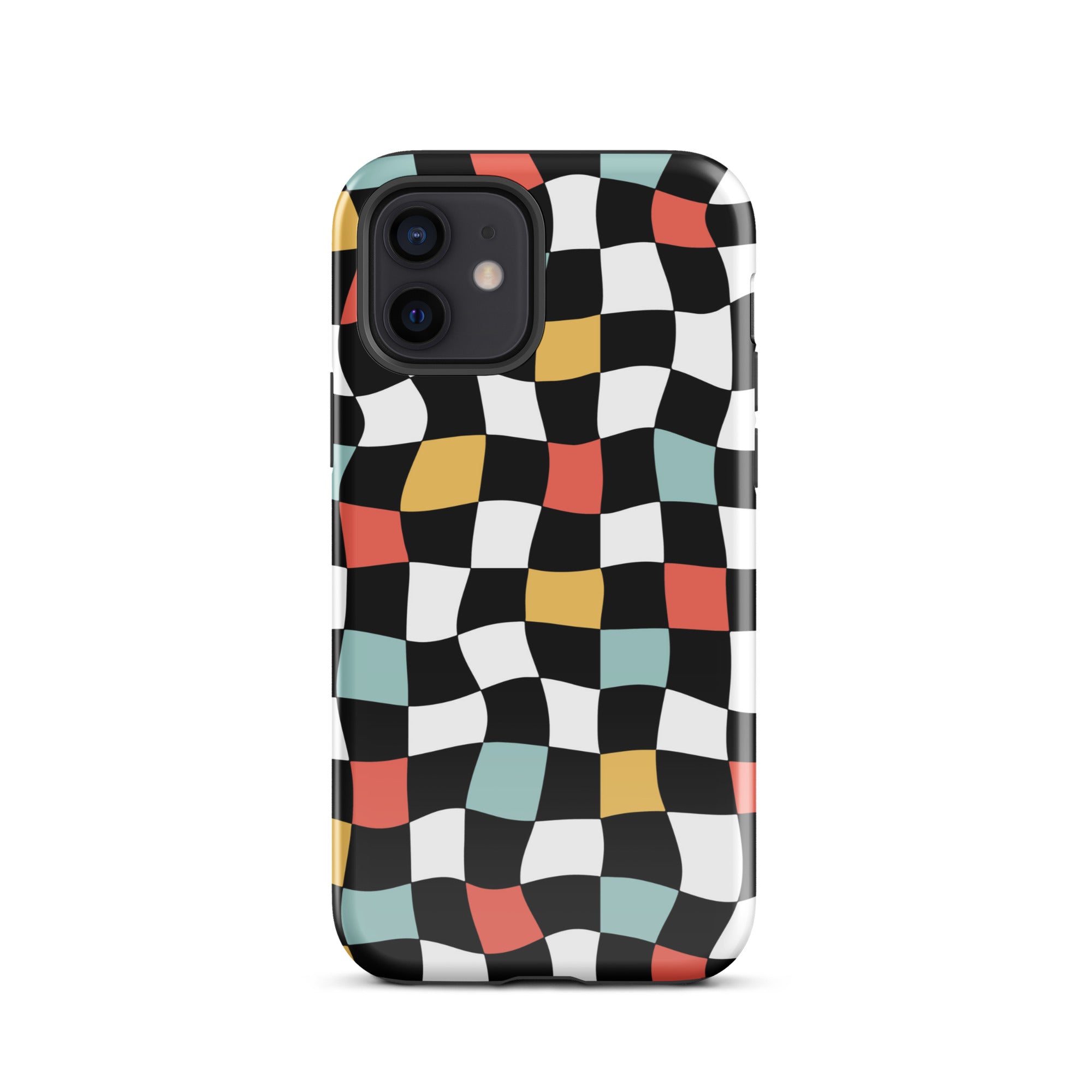 Retro Check iPhone Case