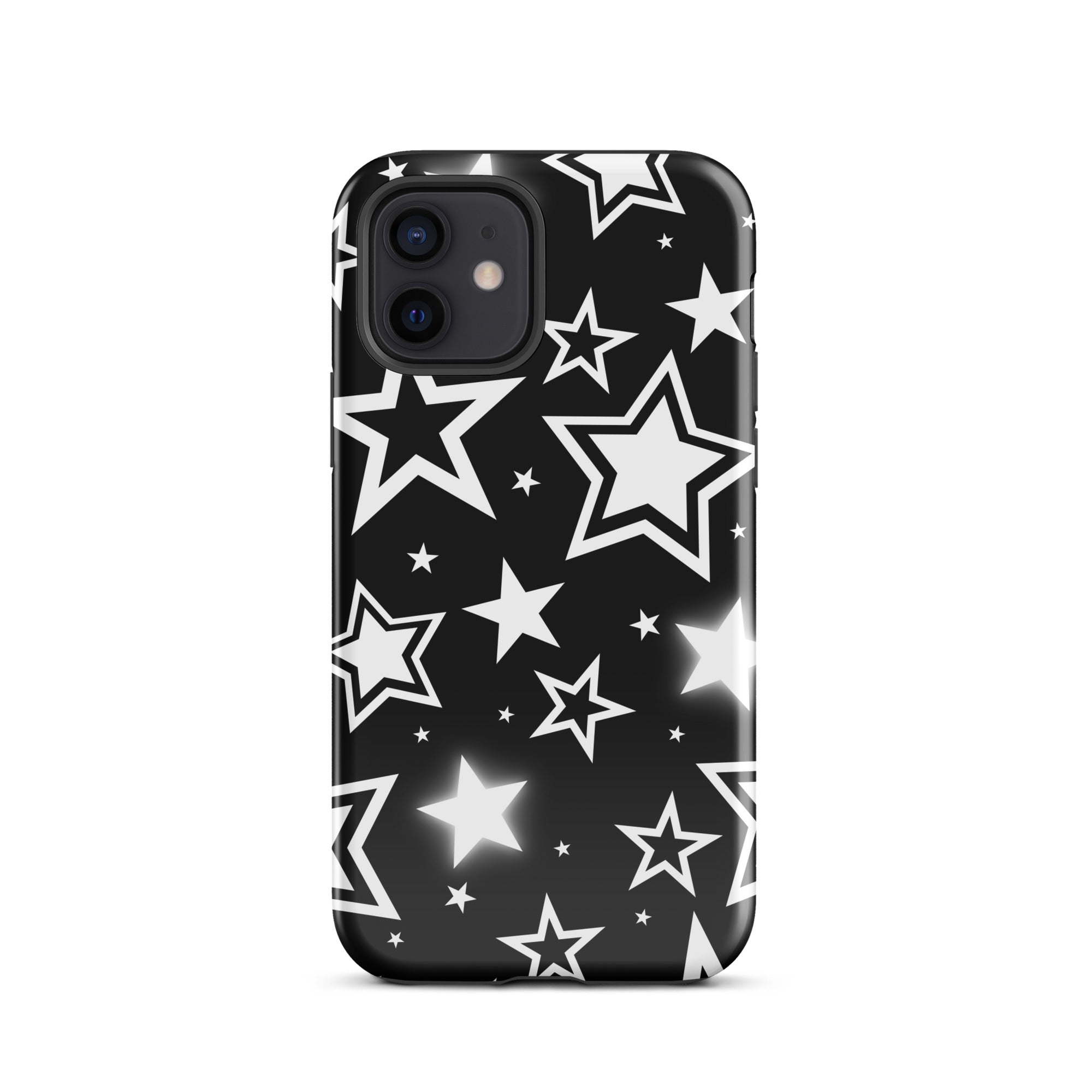 Black Stardust iPhone Case
