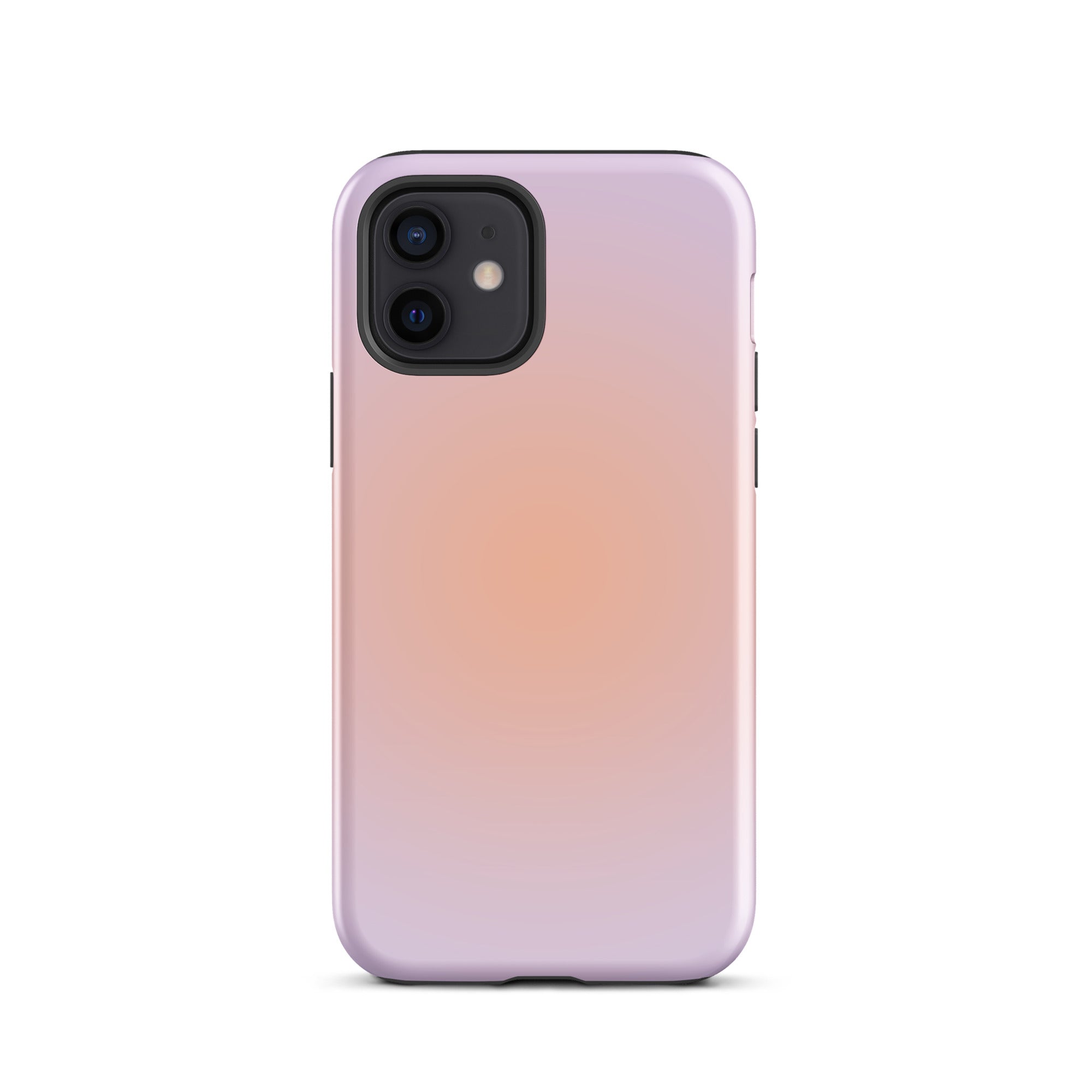 Orange & Purple Aura iPhone Case