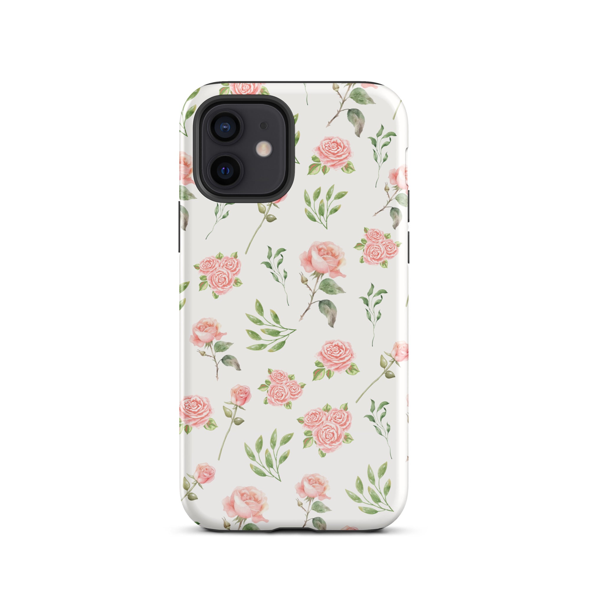 Pink Vintage Roses iPhone Case