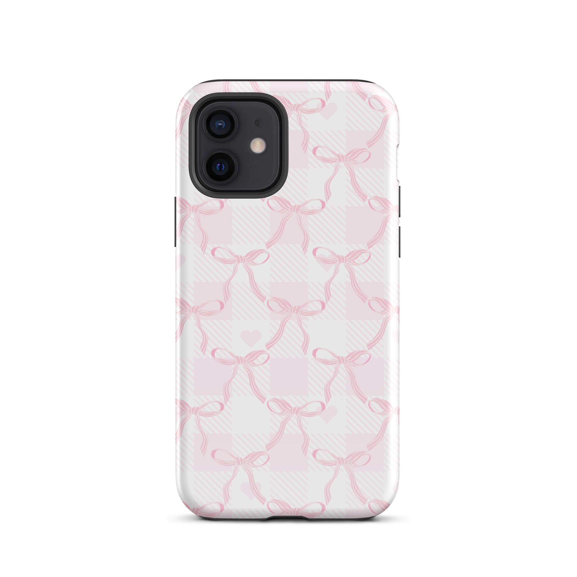 Pink Ribbon Bows iPhone Case