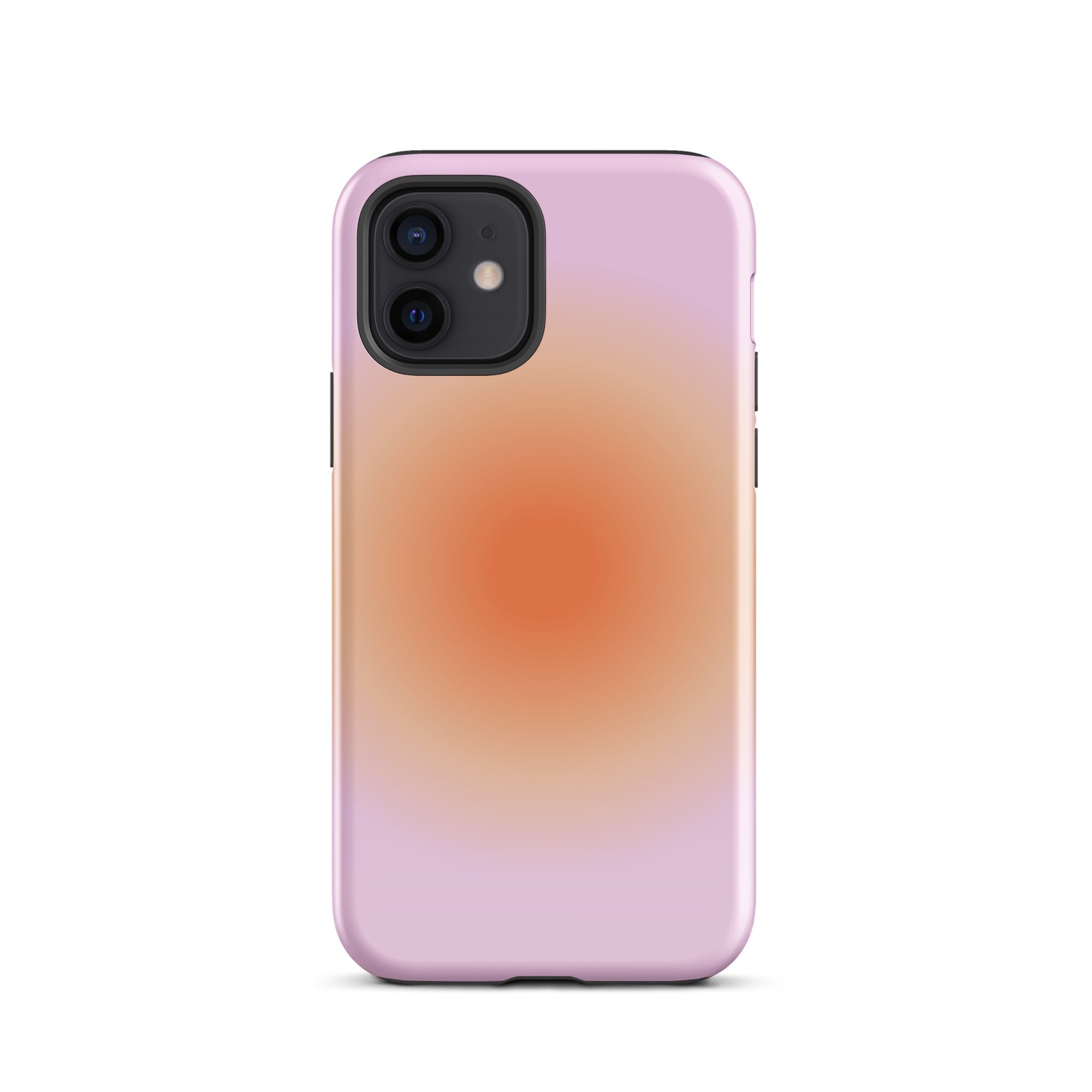 Orange & Purple Aura iPhone Case
