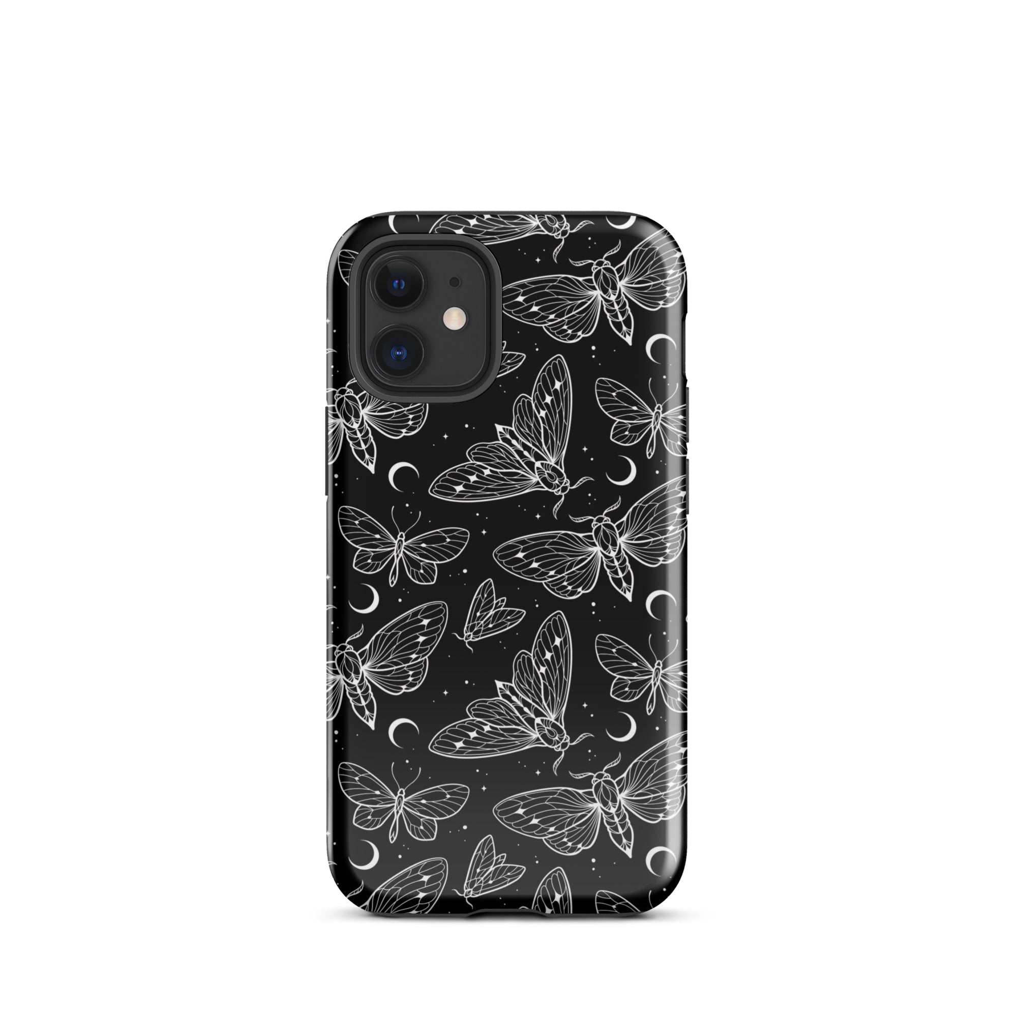 Moon Moth iPhone Case iPhone 12 mini Glossy