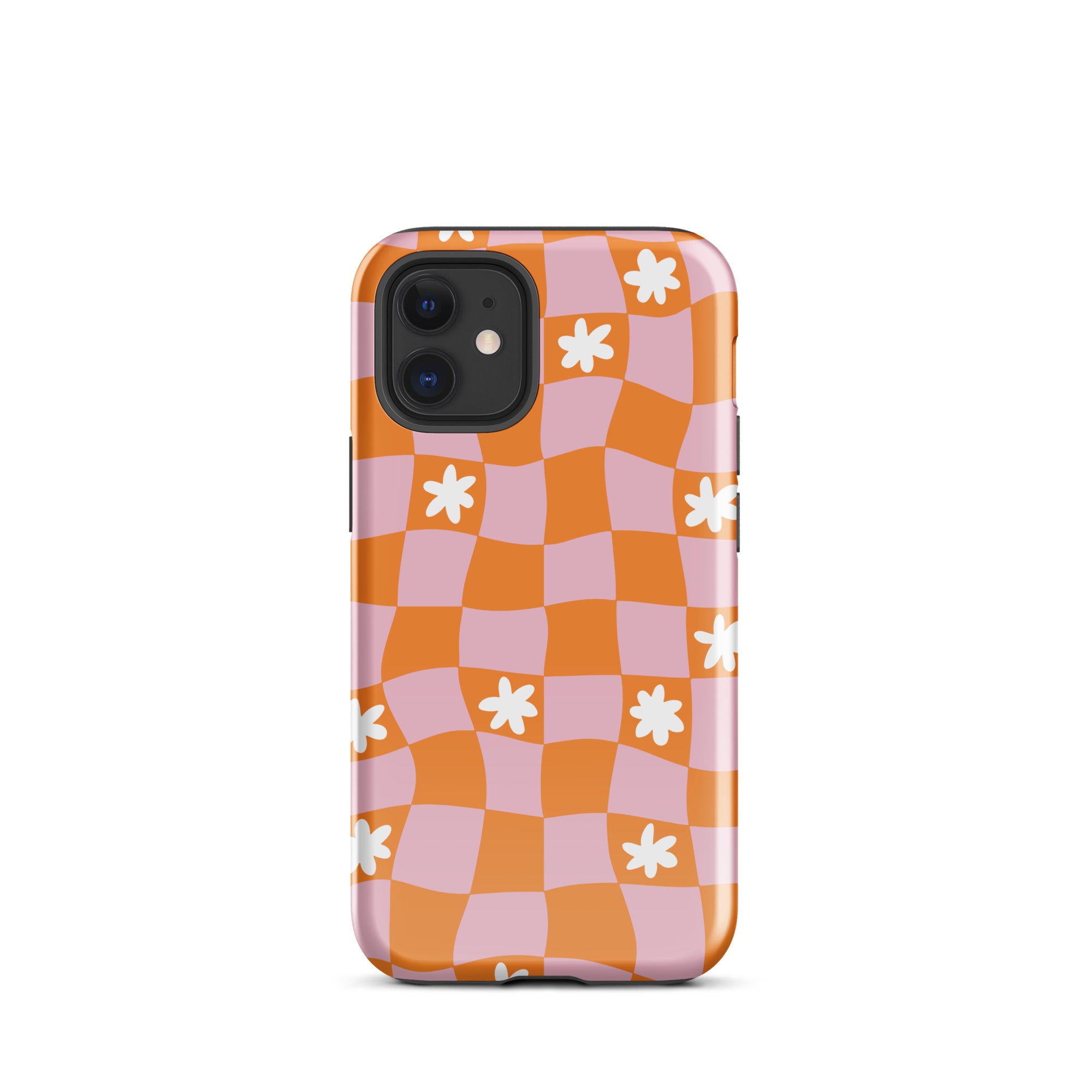 Groovy Check iPhone Case