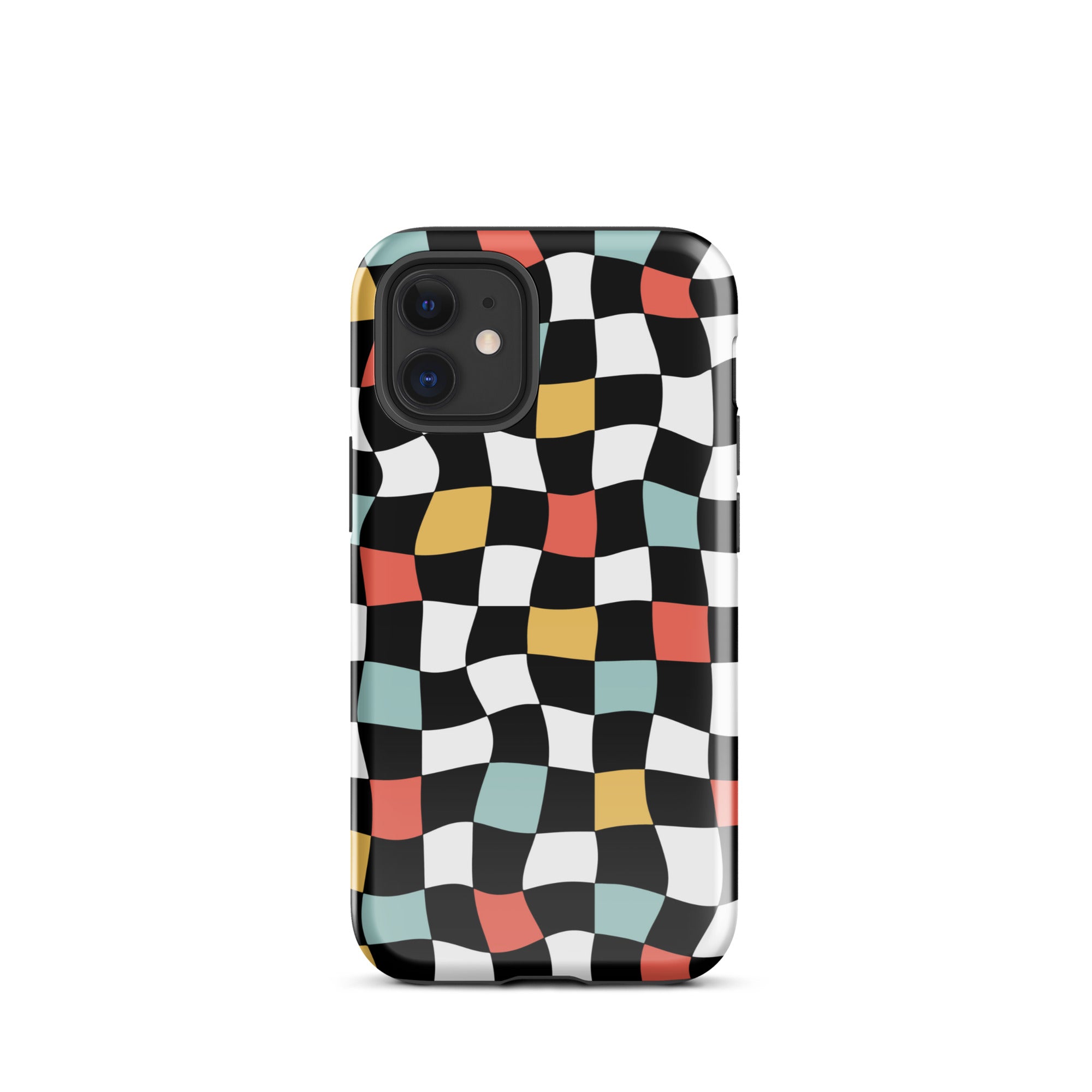 Retro Check iPhone Case