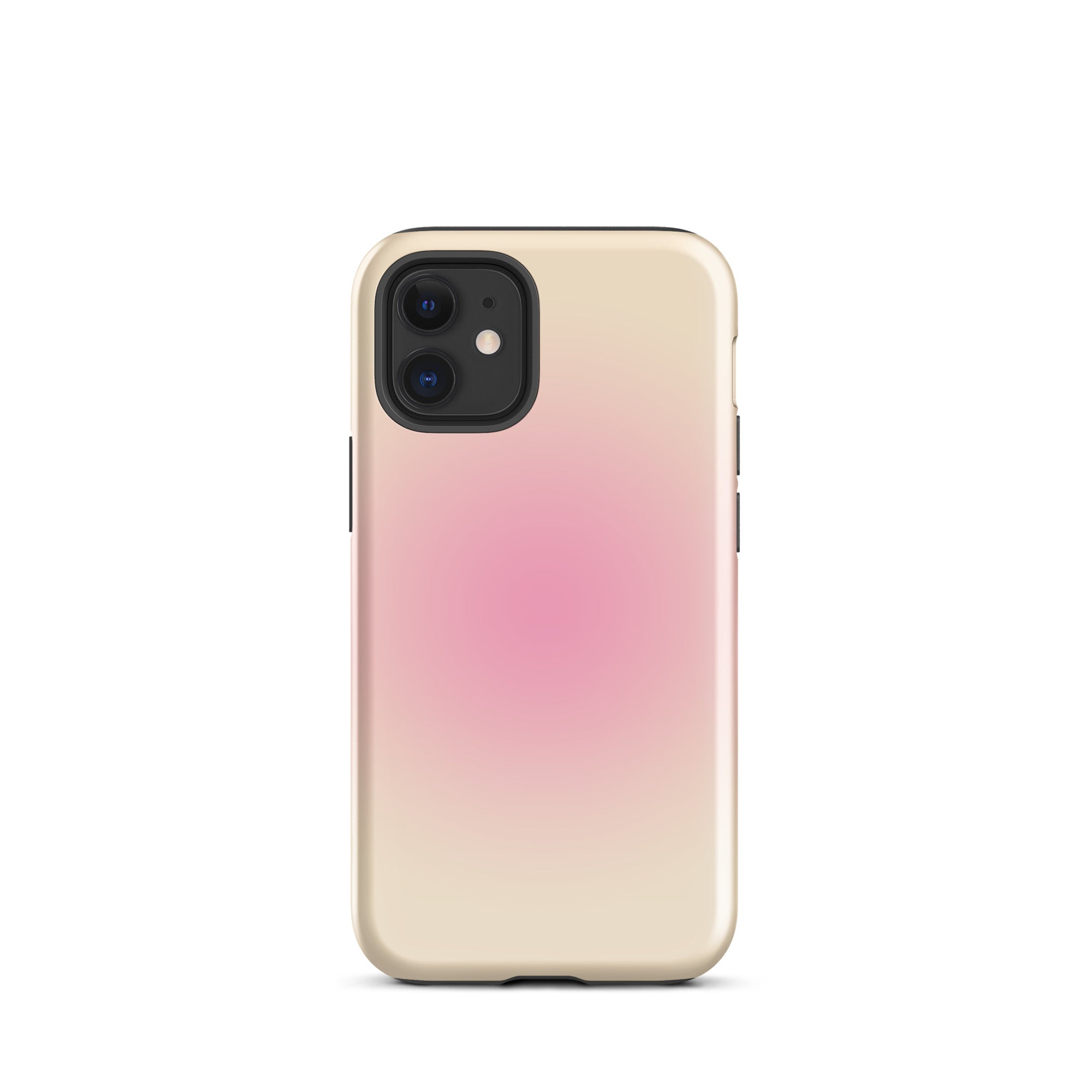 Pink & Yellow Aura iPhone Case