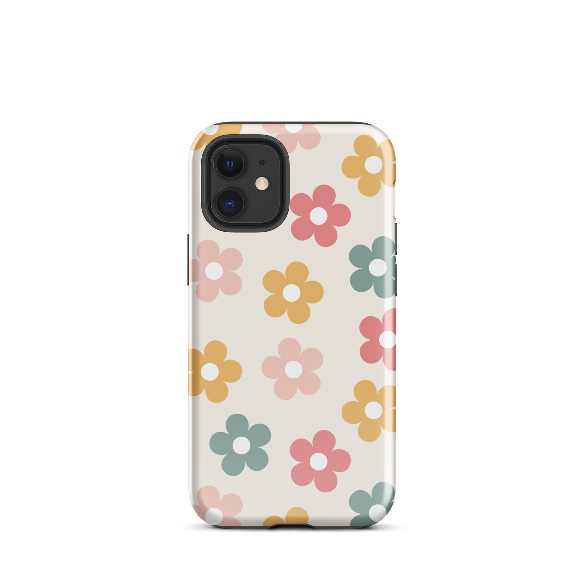 Boho Retro Flowers iPhone Case