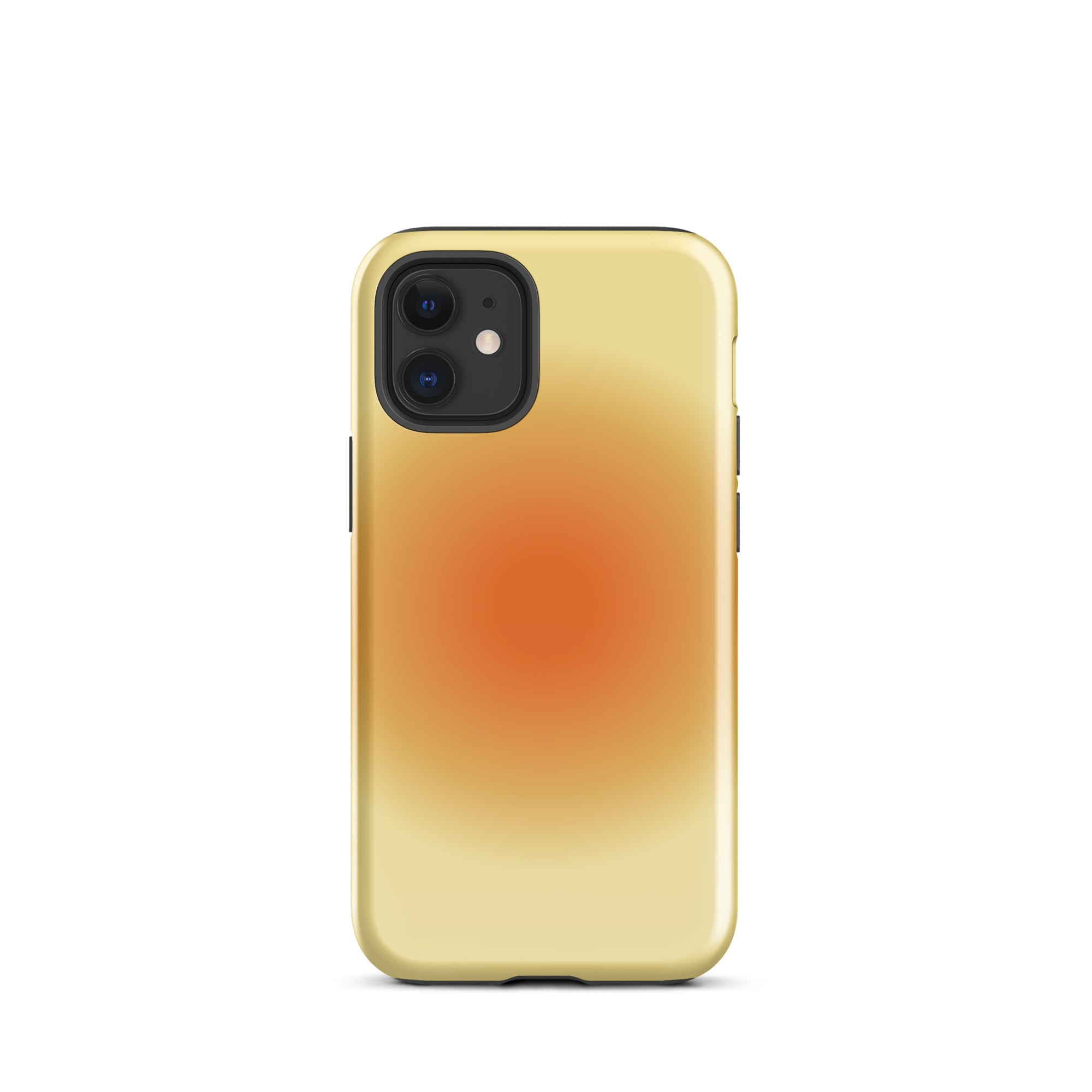 Orange Aura iPhone Case