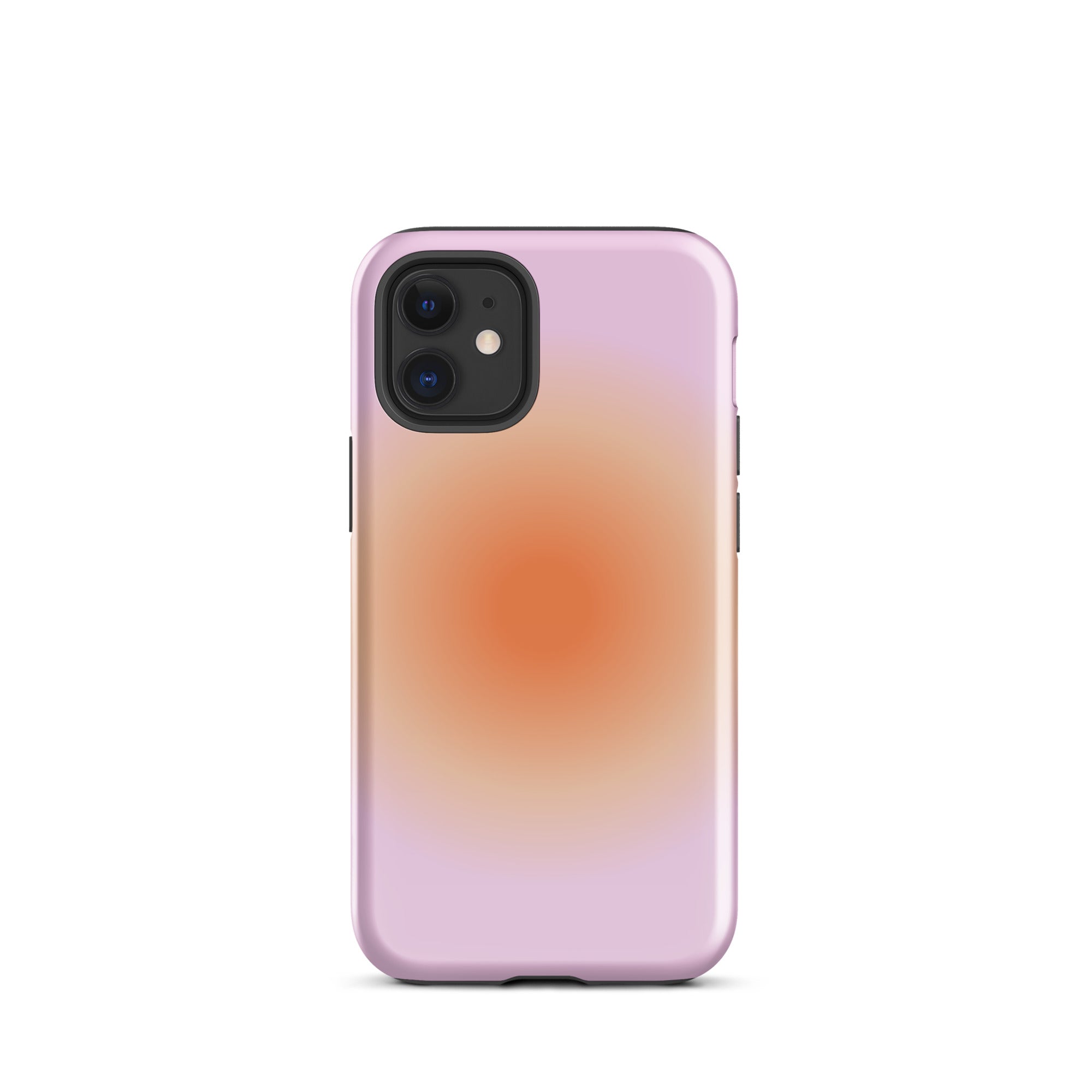 Orange & Purple Aura iPhone Case