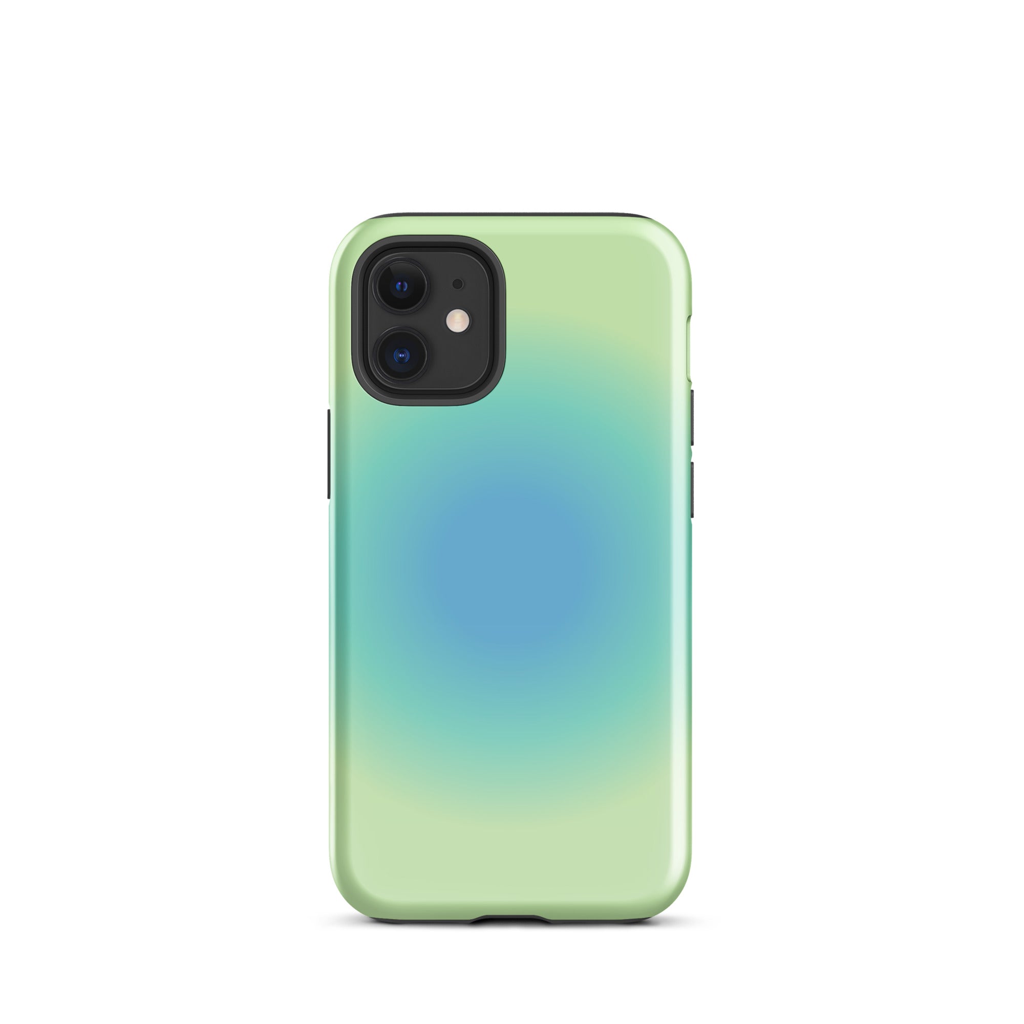 Blue & Green Aura iPhone Case