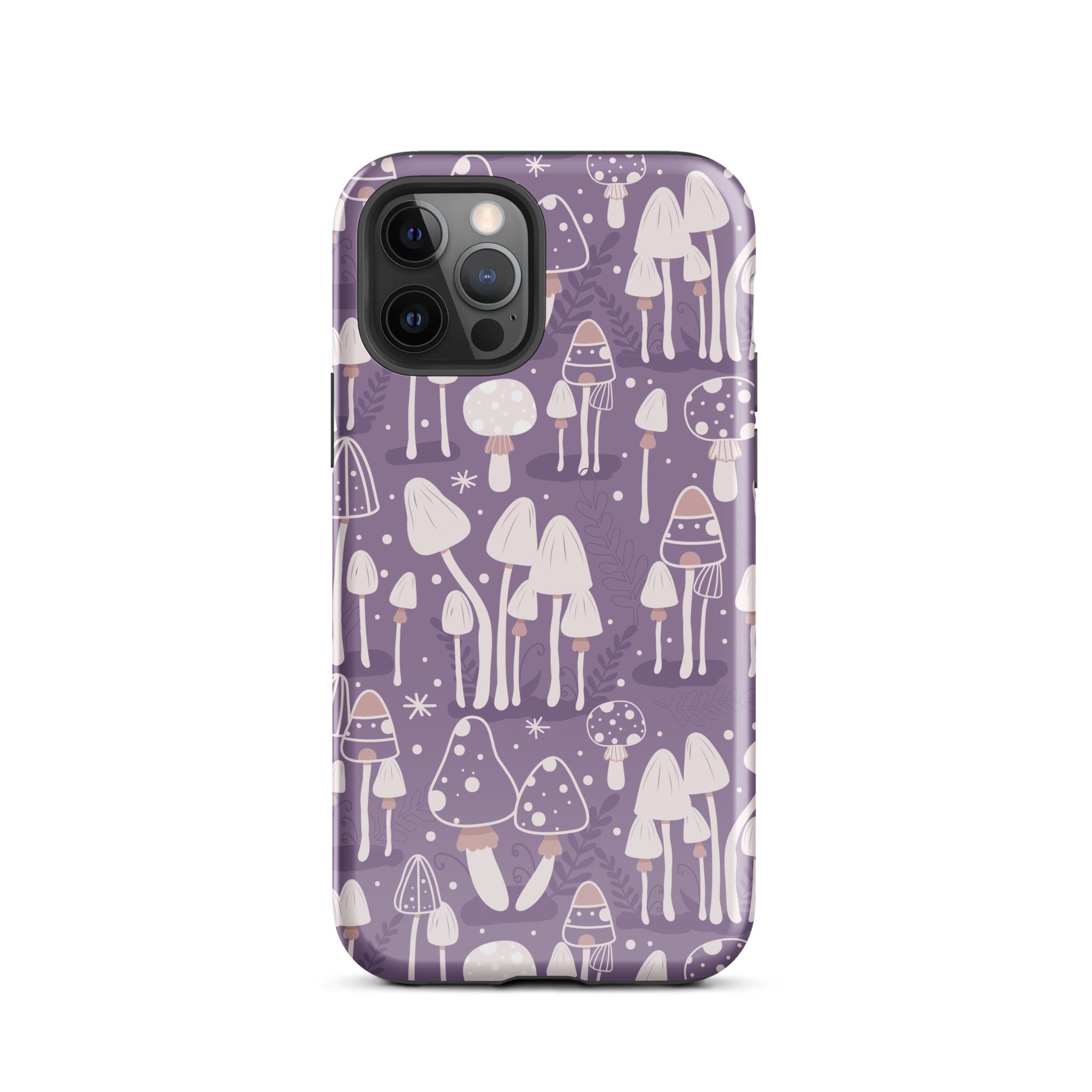 Mushroom Meadow iPhone Case iPhone 12 Pro Glossy