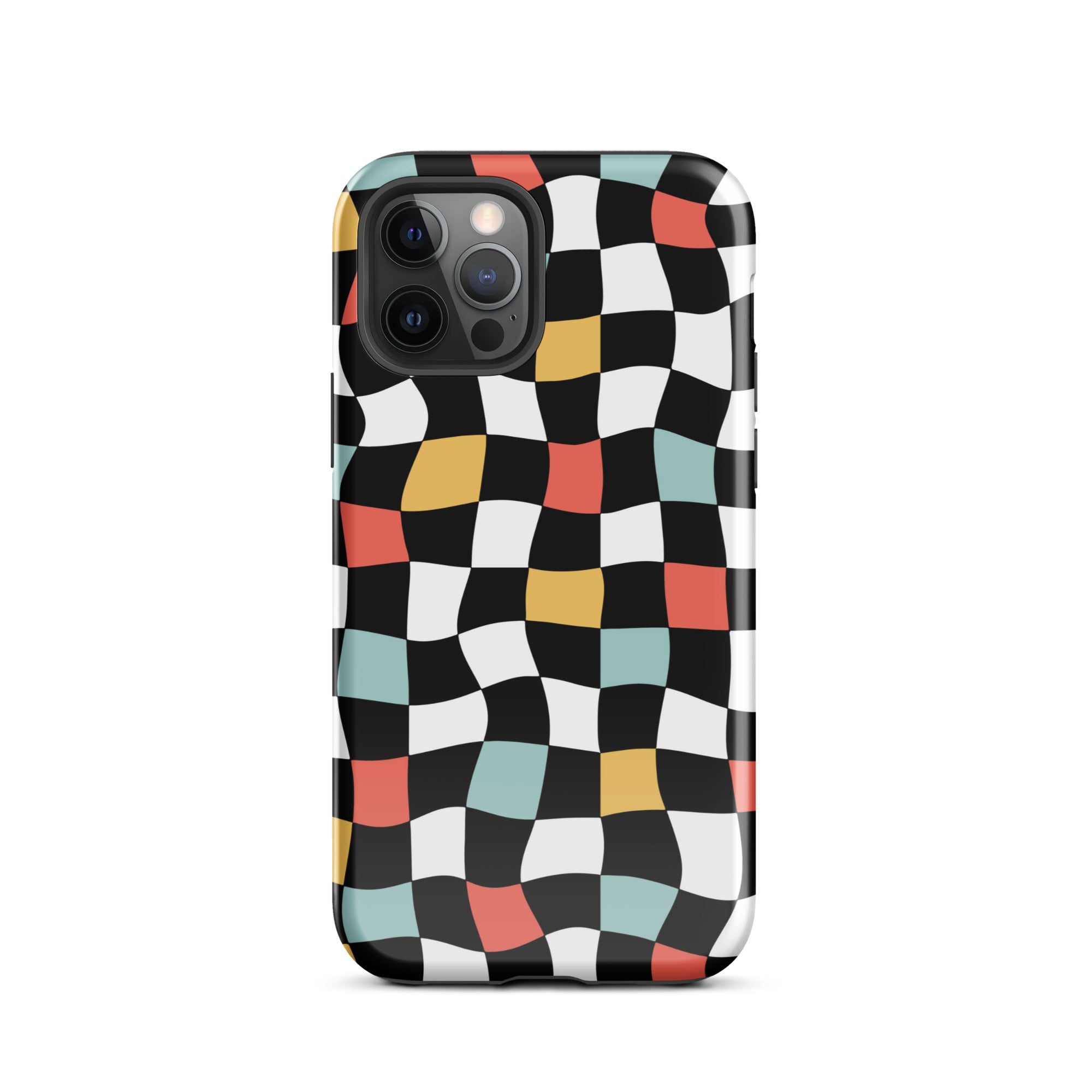 Retro Check iPhone Case