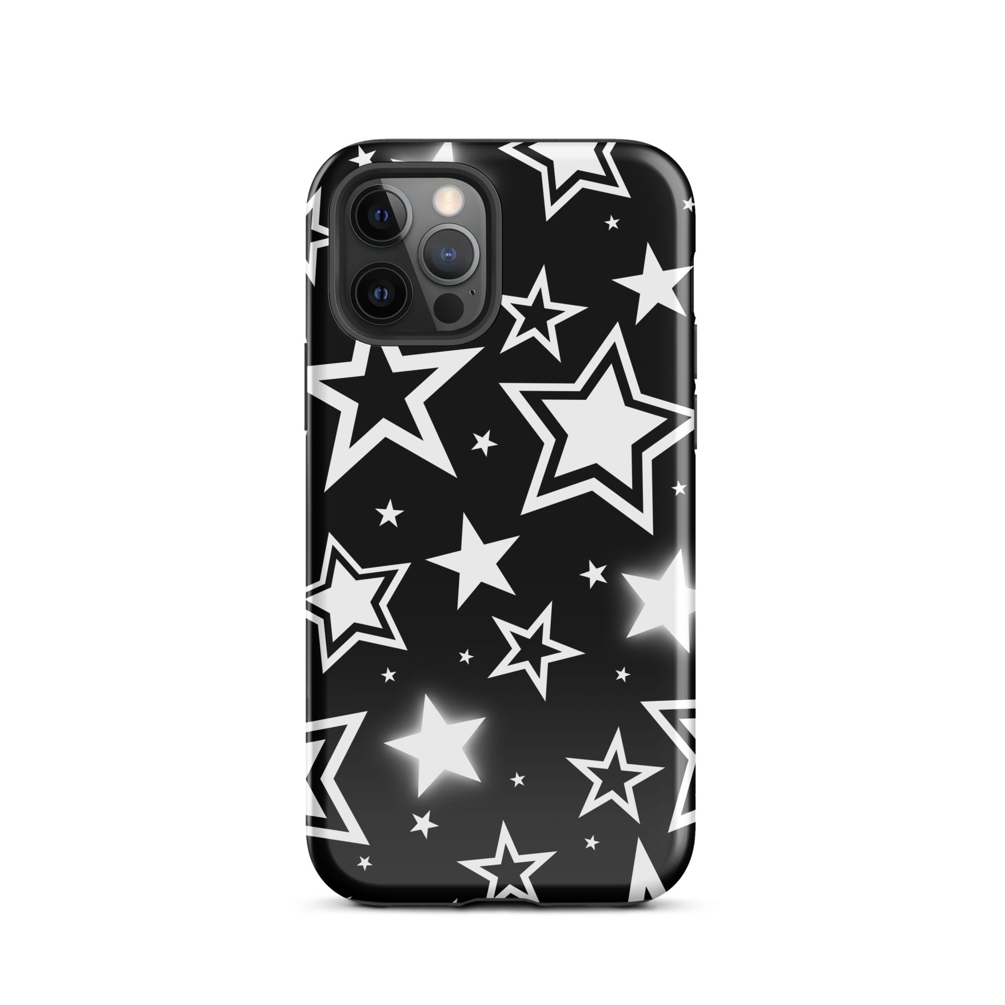 Black Stardust iPhone Case