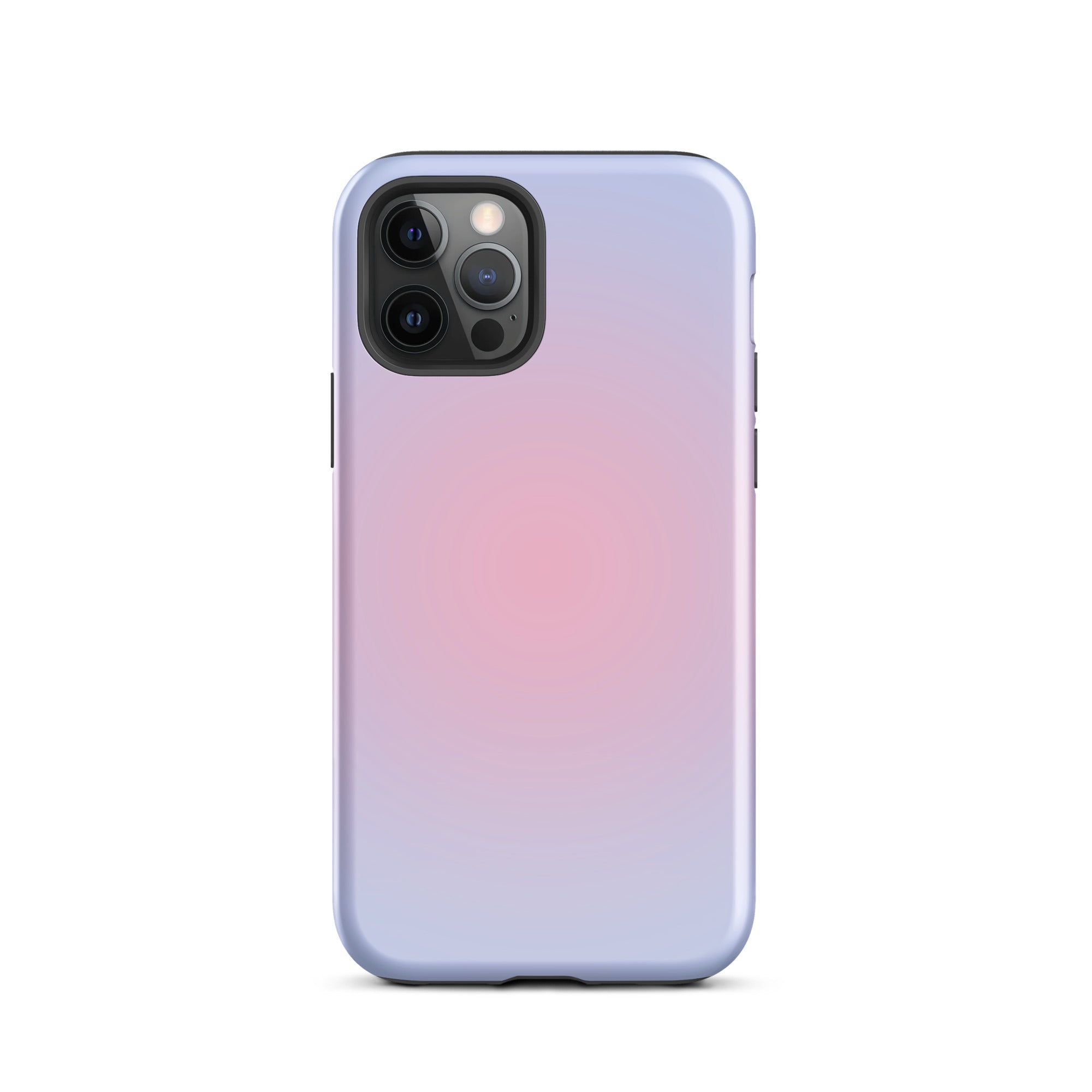 Pink and Blue Aura iPhone Case