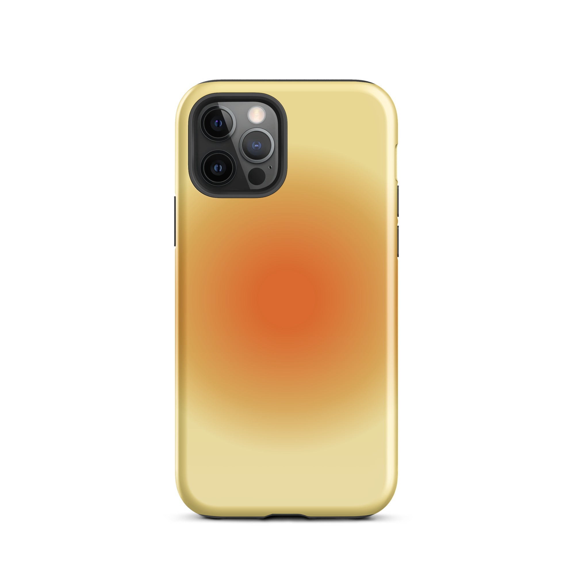 Orange Aura iPhone Case