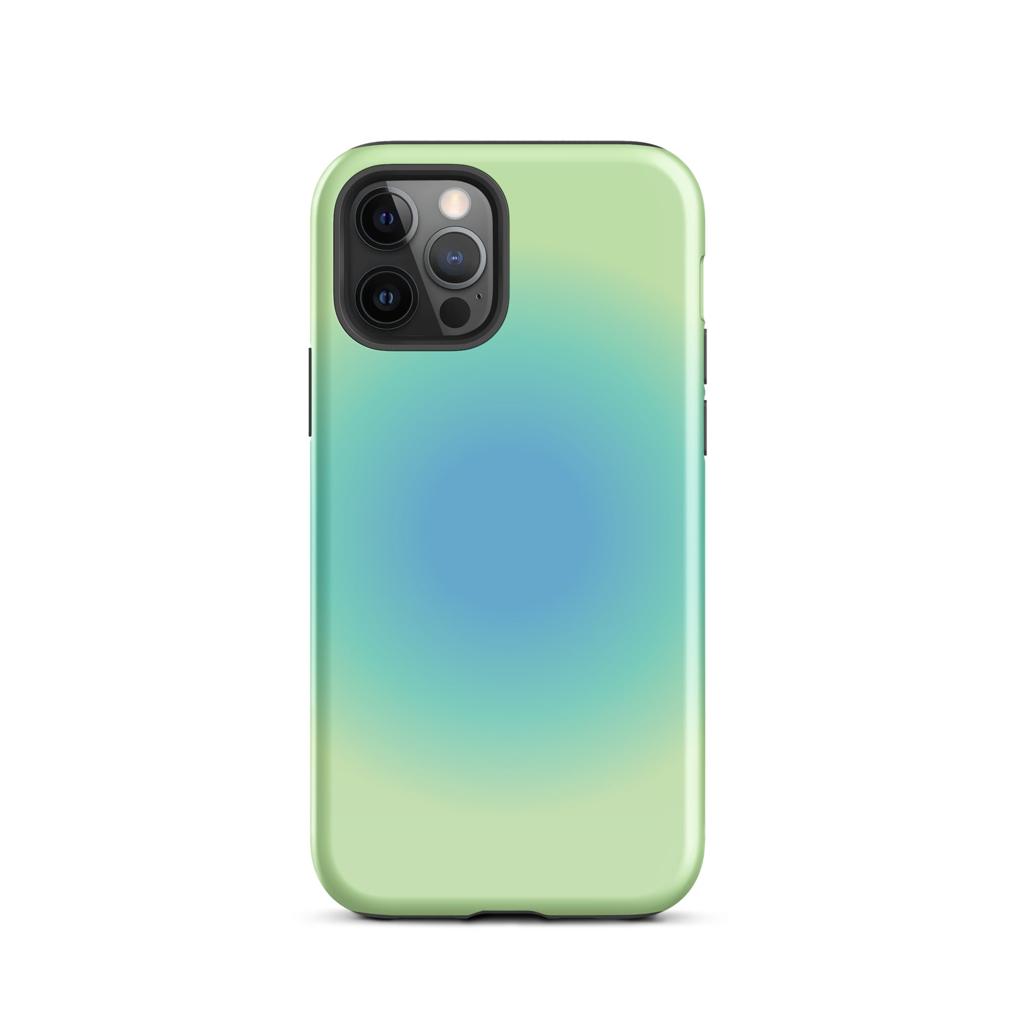 Blue & Green Aura iPhone Case