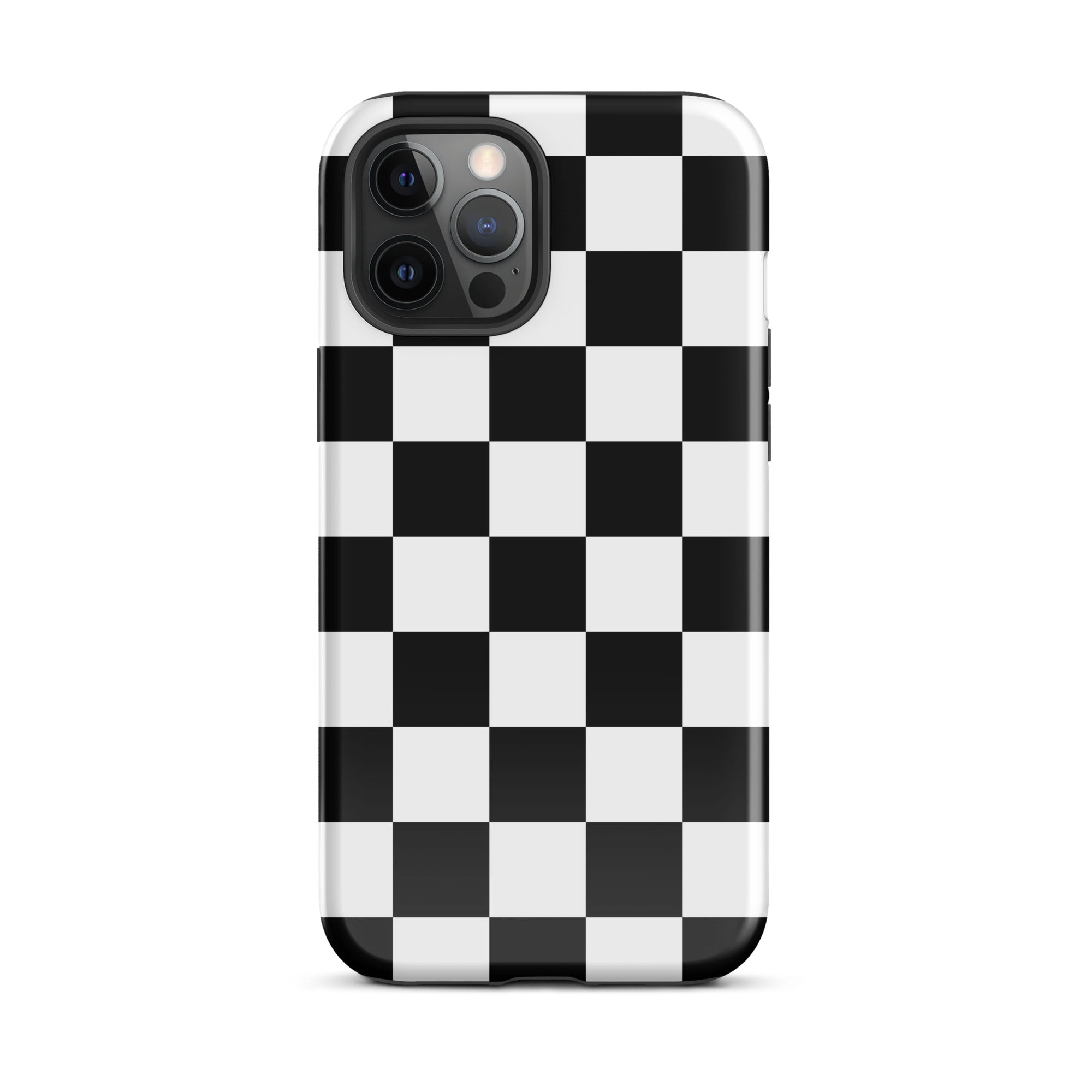 Checkered iPhone Case iPhone 12 Pro Max Glossy