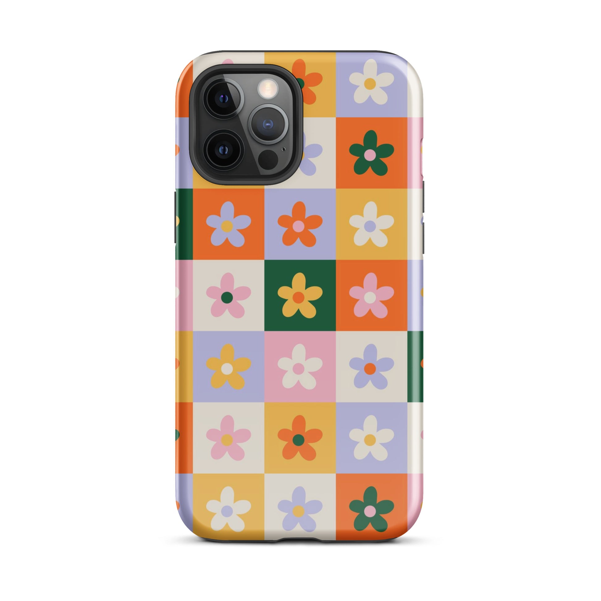 Patchwork Flowers iPhone Case iPhone 12 Pro Max Glossy