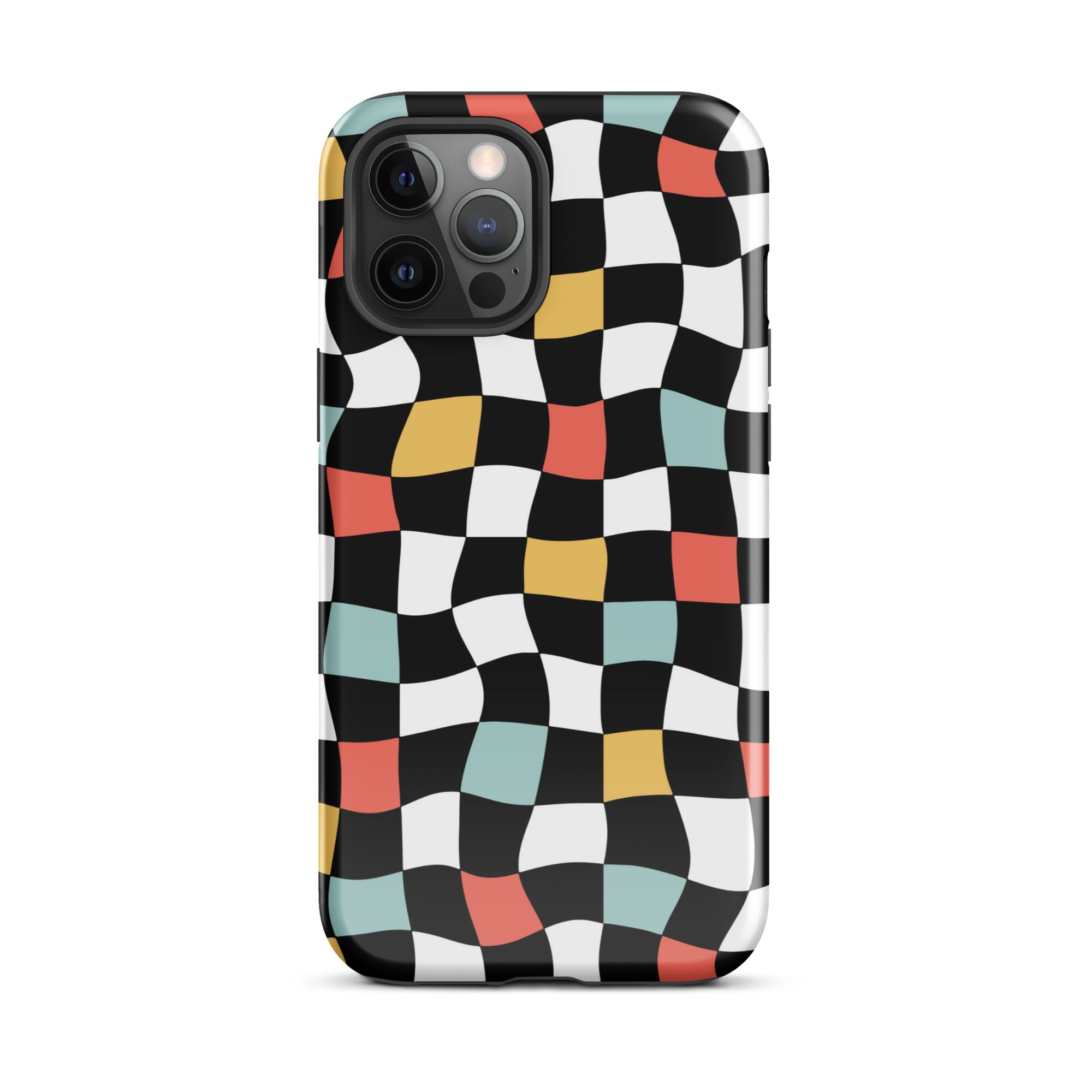 Retro Check iPhone Case