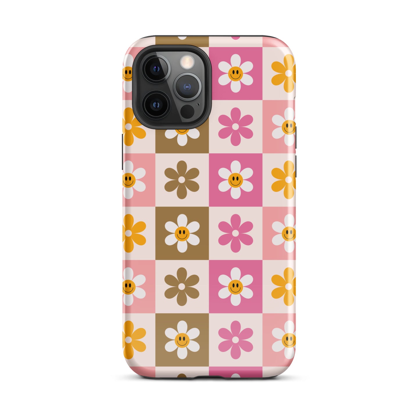 Smiley Flowers iPhone Case