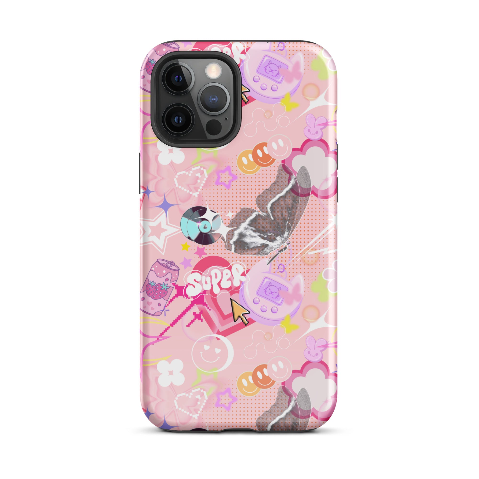 Y2K Pink Retro iPhone Case