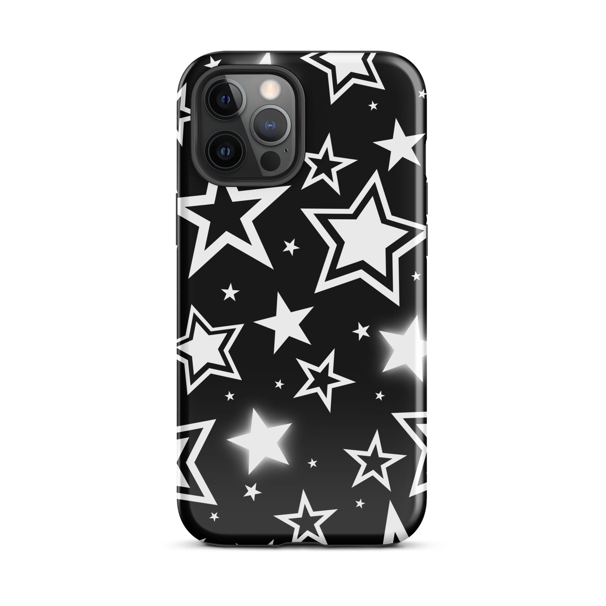 Black Stardust iPhone Case