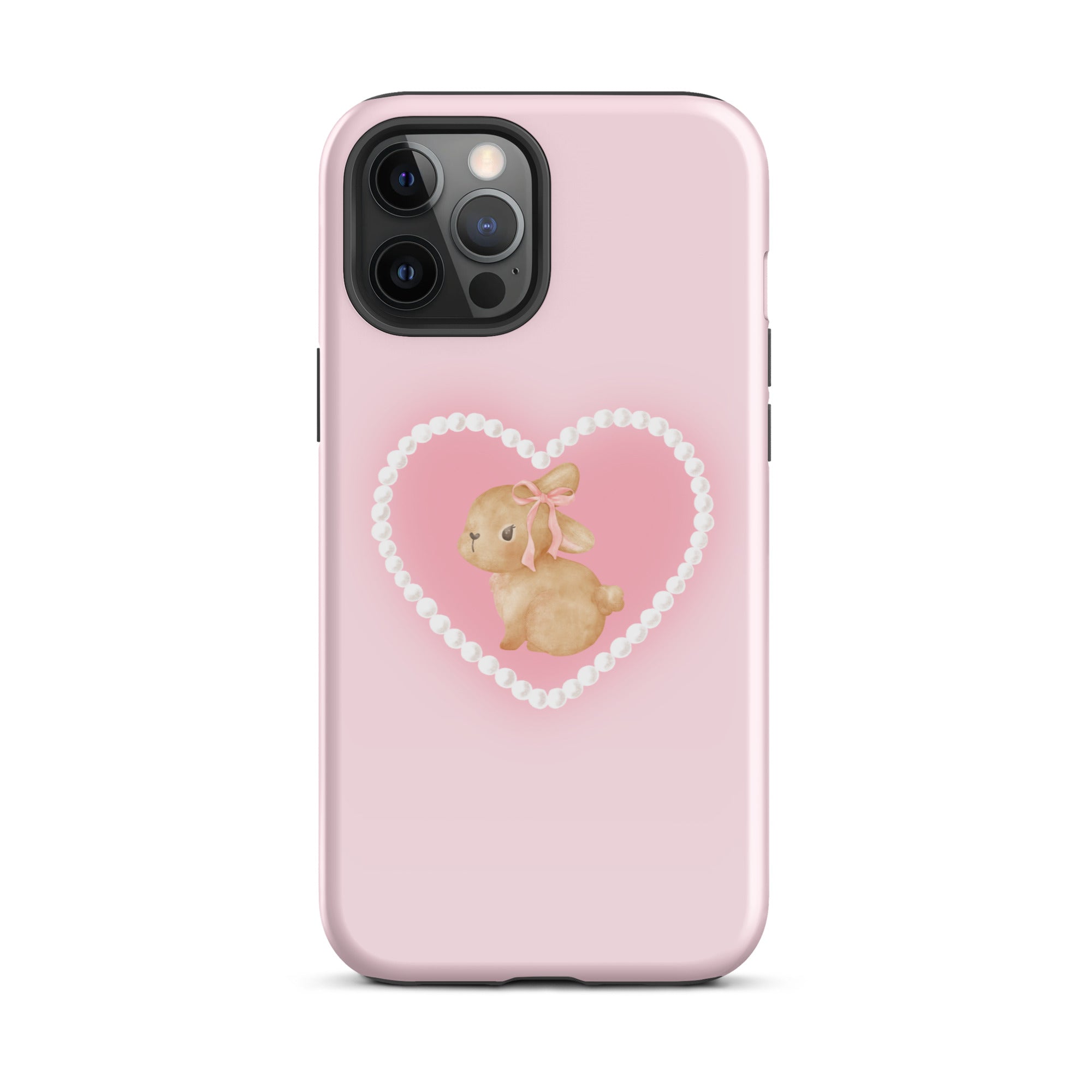 Heart Bunny iPhone Case