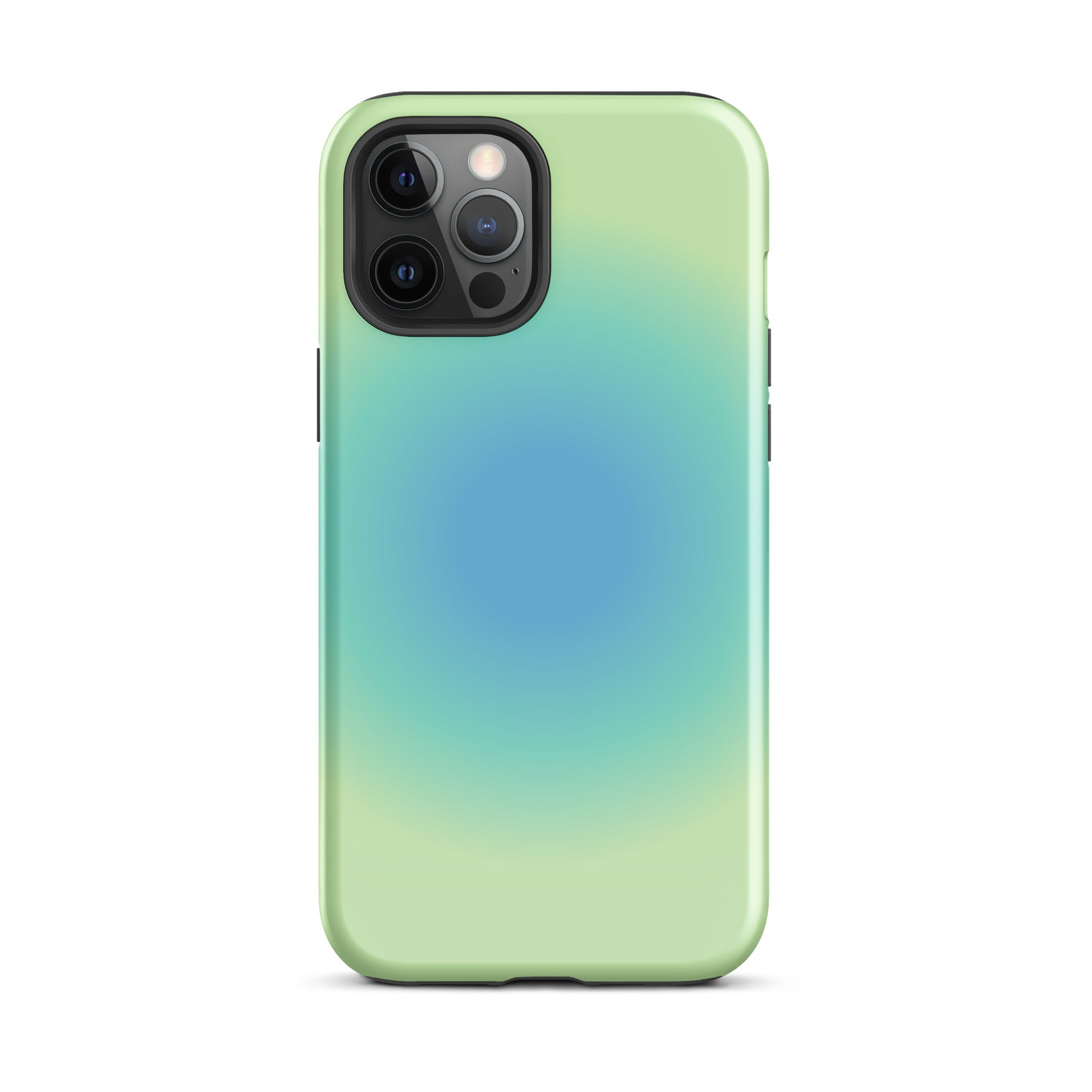 Blue & Green Aura iPhone Case