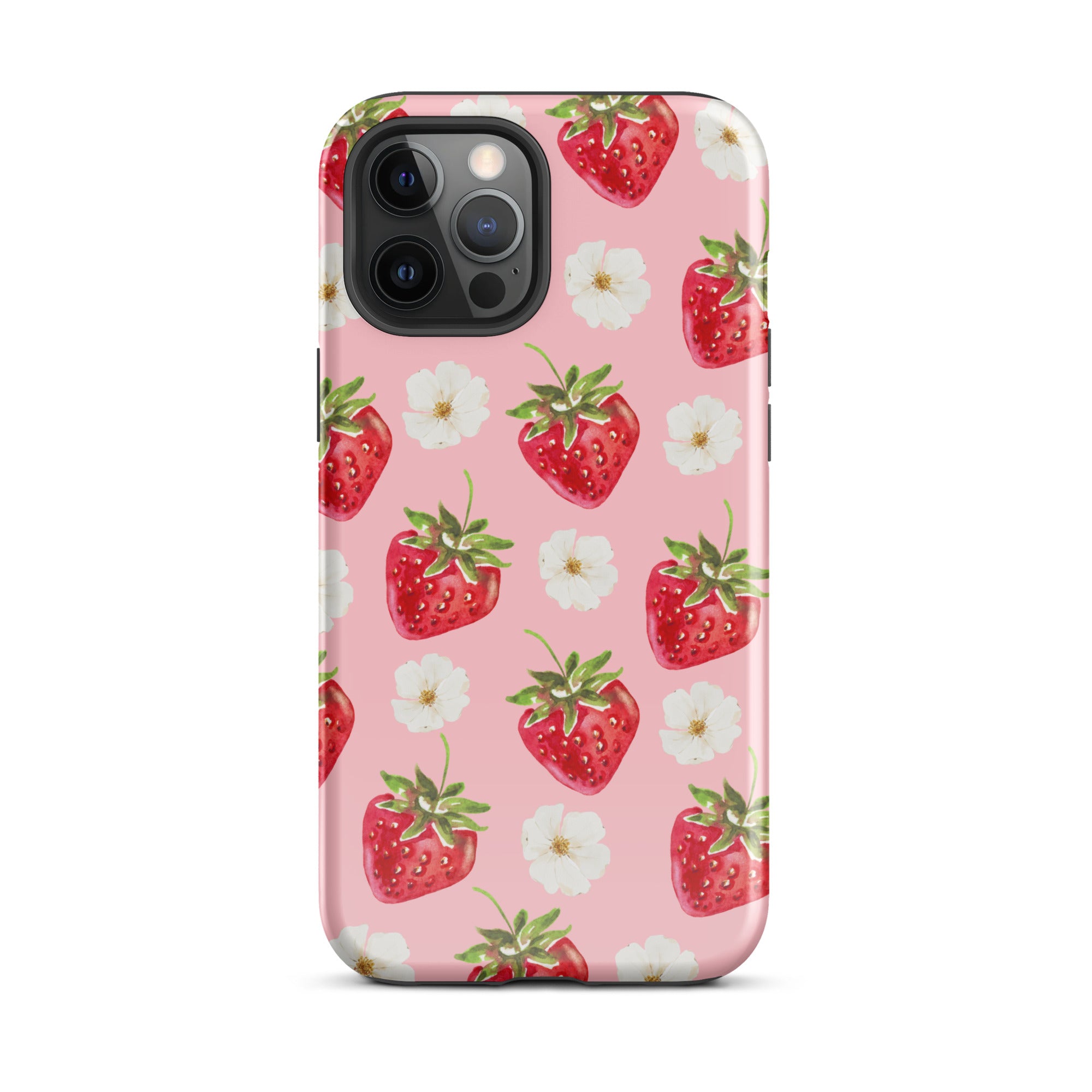 Strawberry Garden iPhone Case