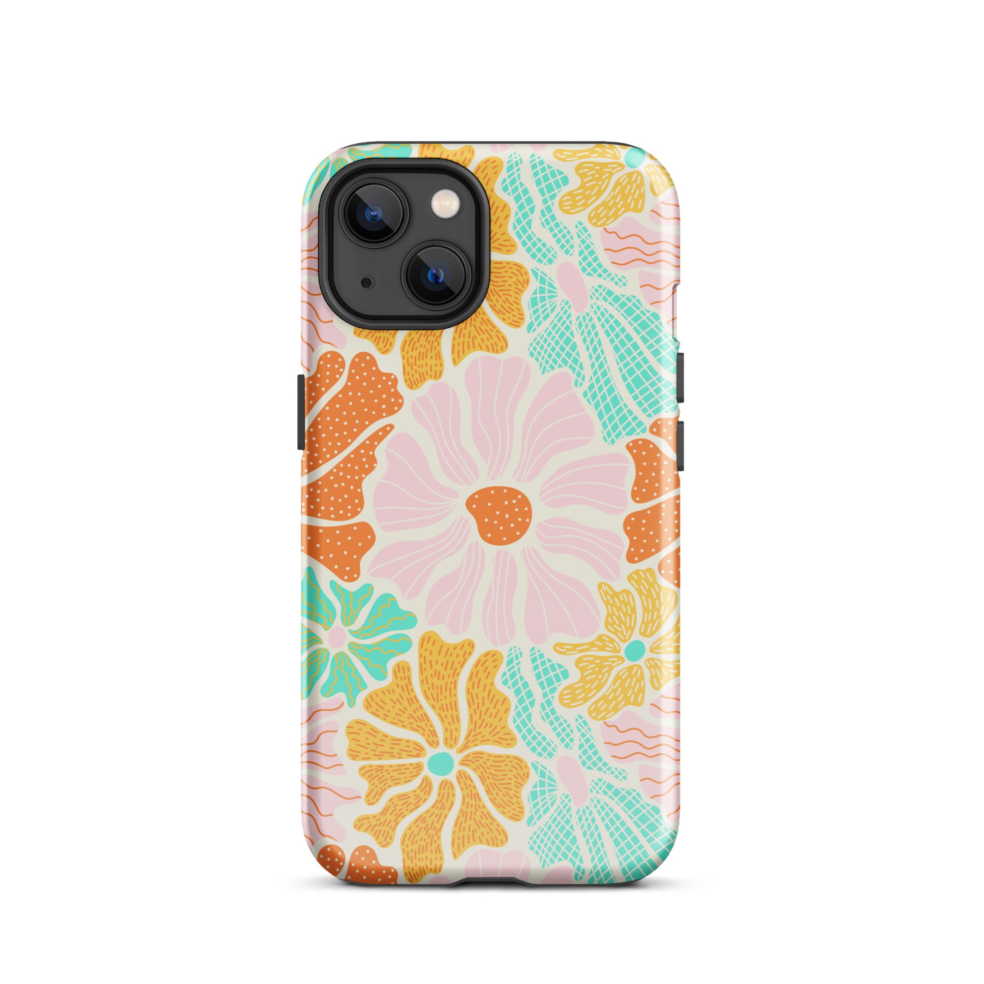 Neon Garden iPhone Case iPhone 13 Glossy