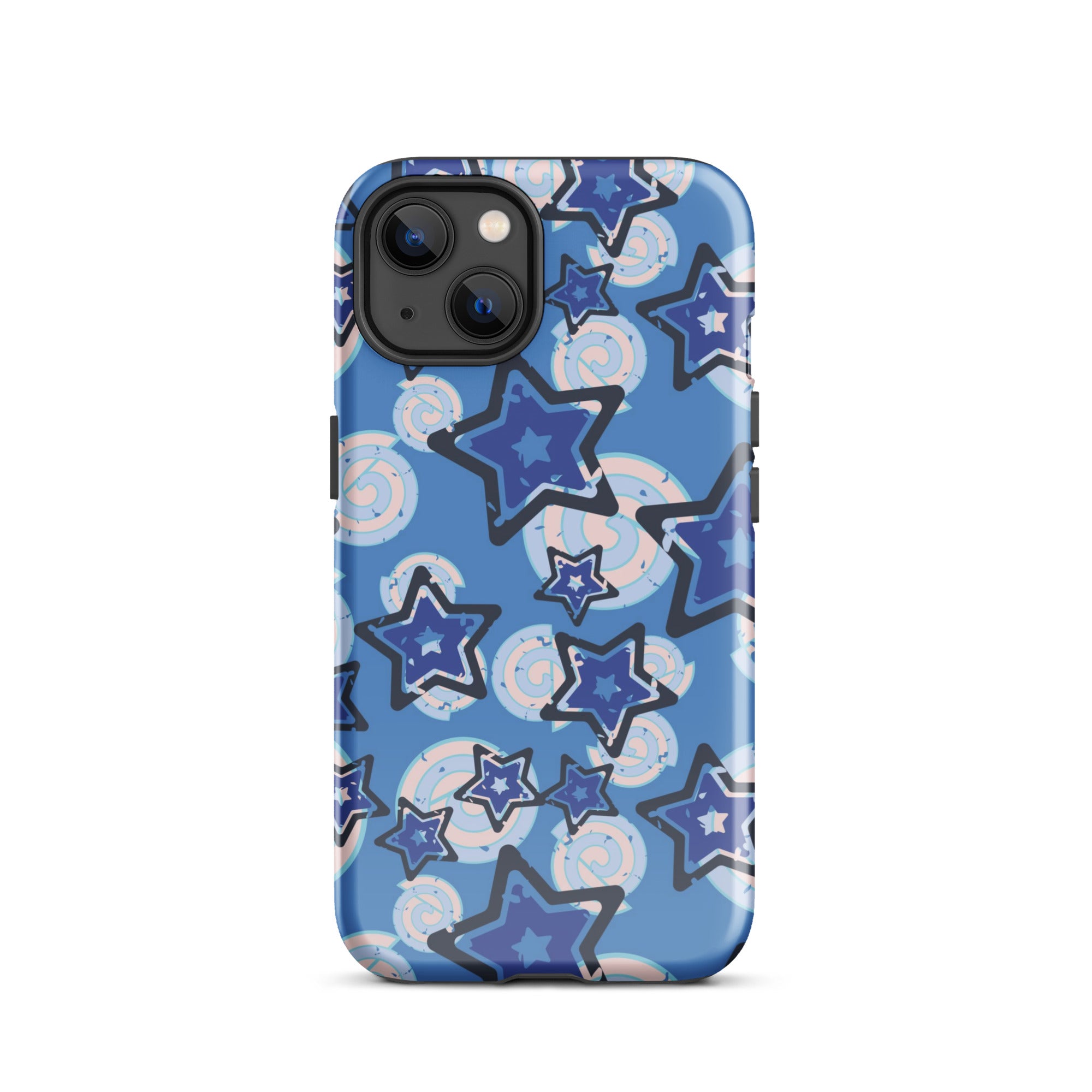 Y2K Blue Star iPhone Case iPhone 13 Glossy