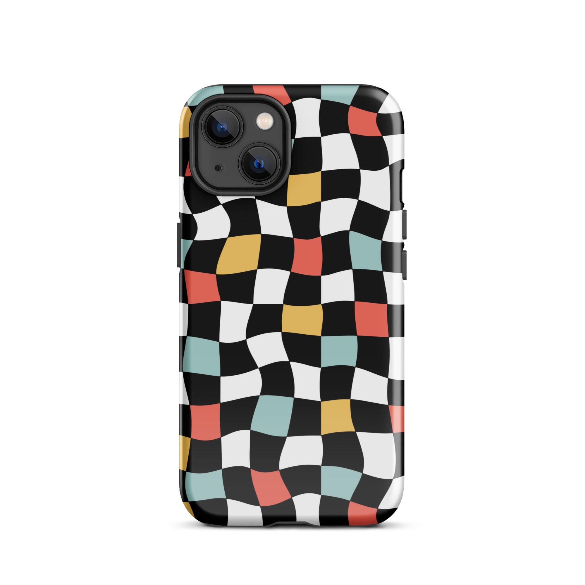 Retro Check iPhone Case