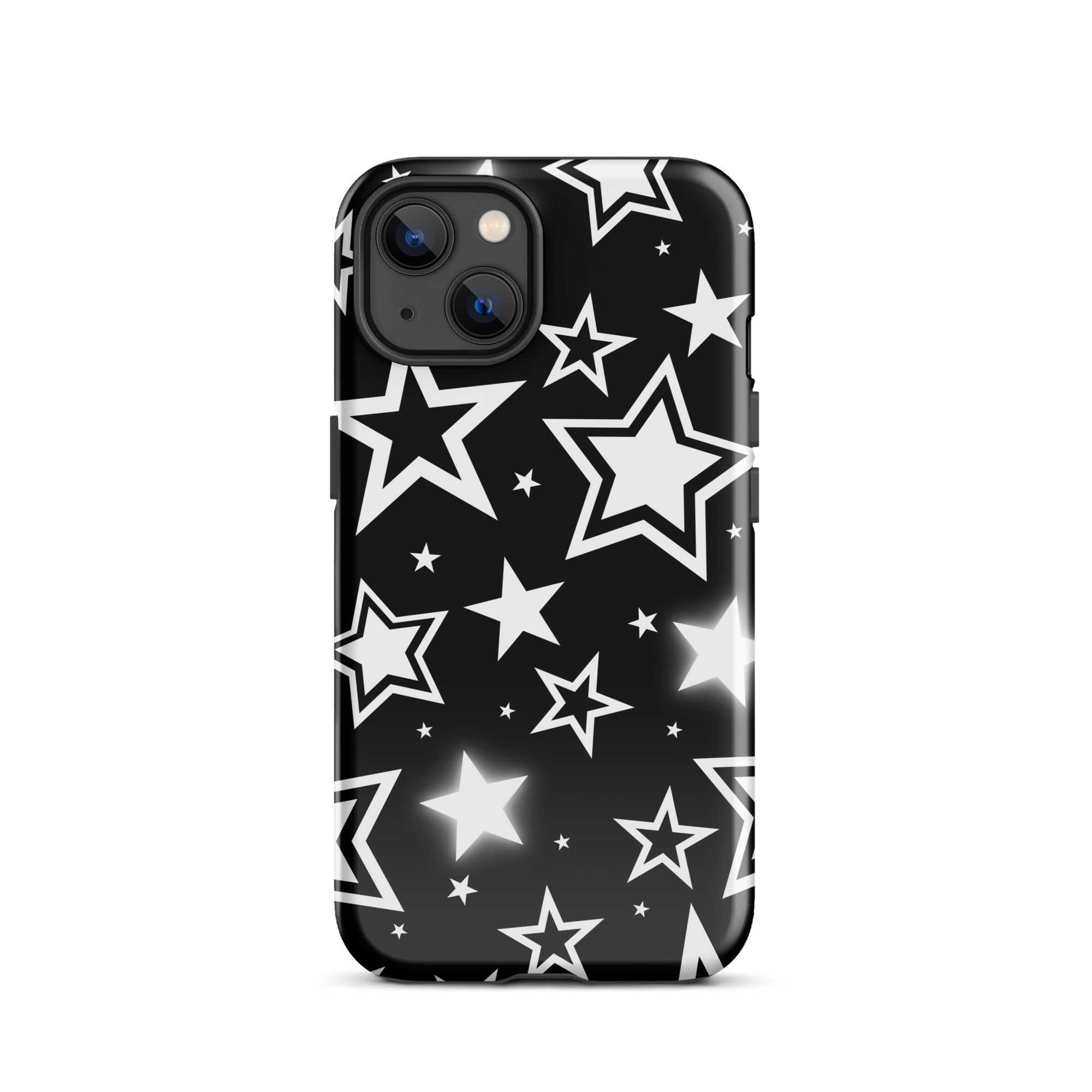 Black Stardust iPhone Case