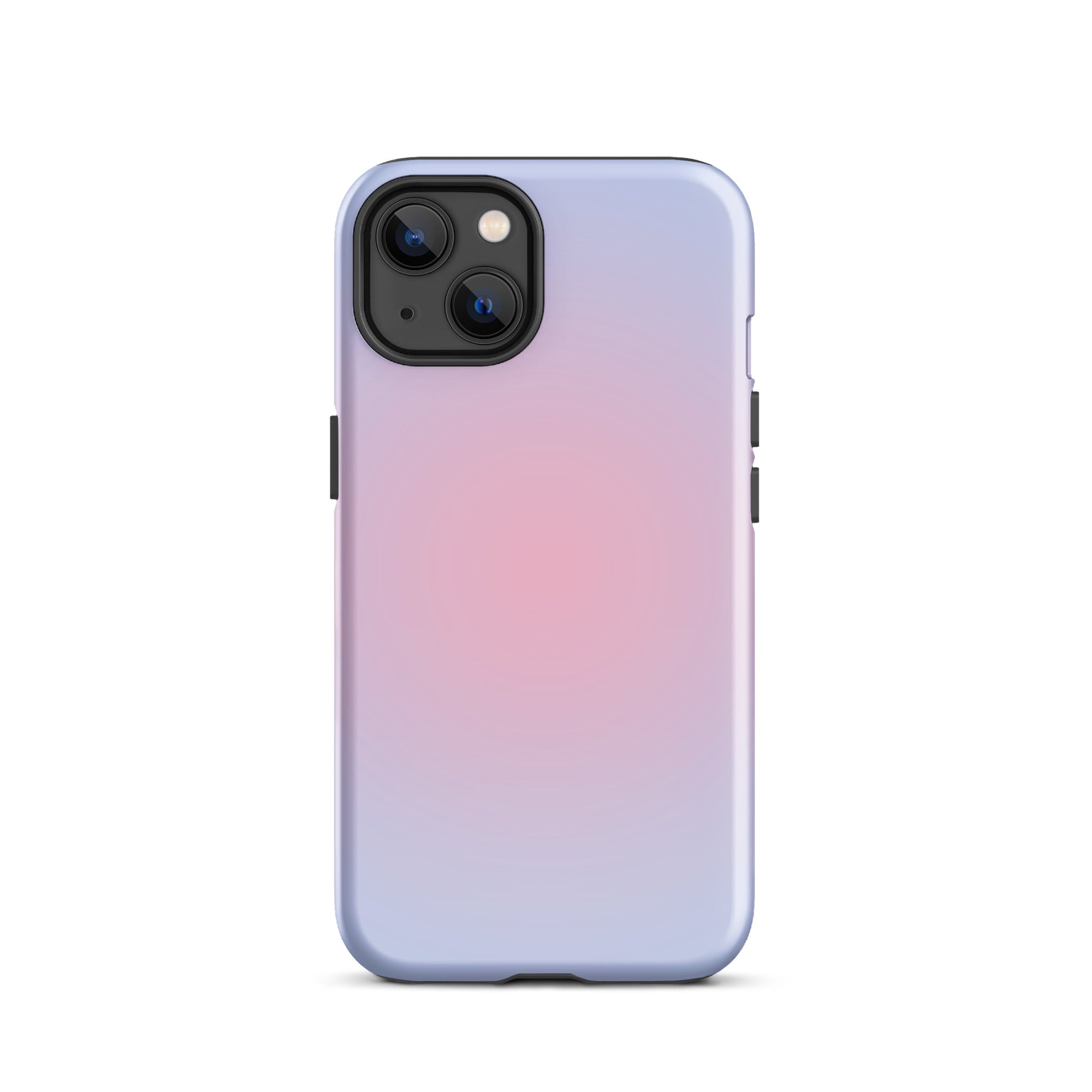 Pink and Blue Aura iPhone Case