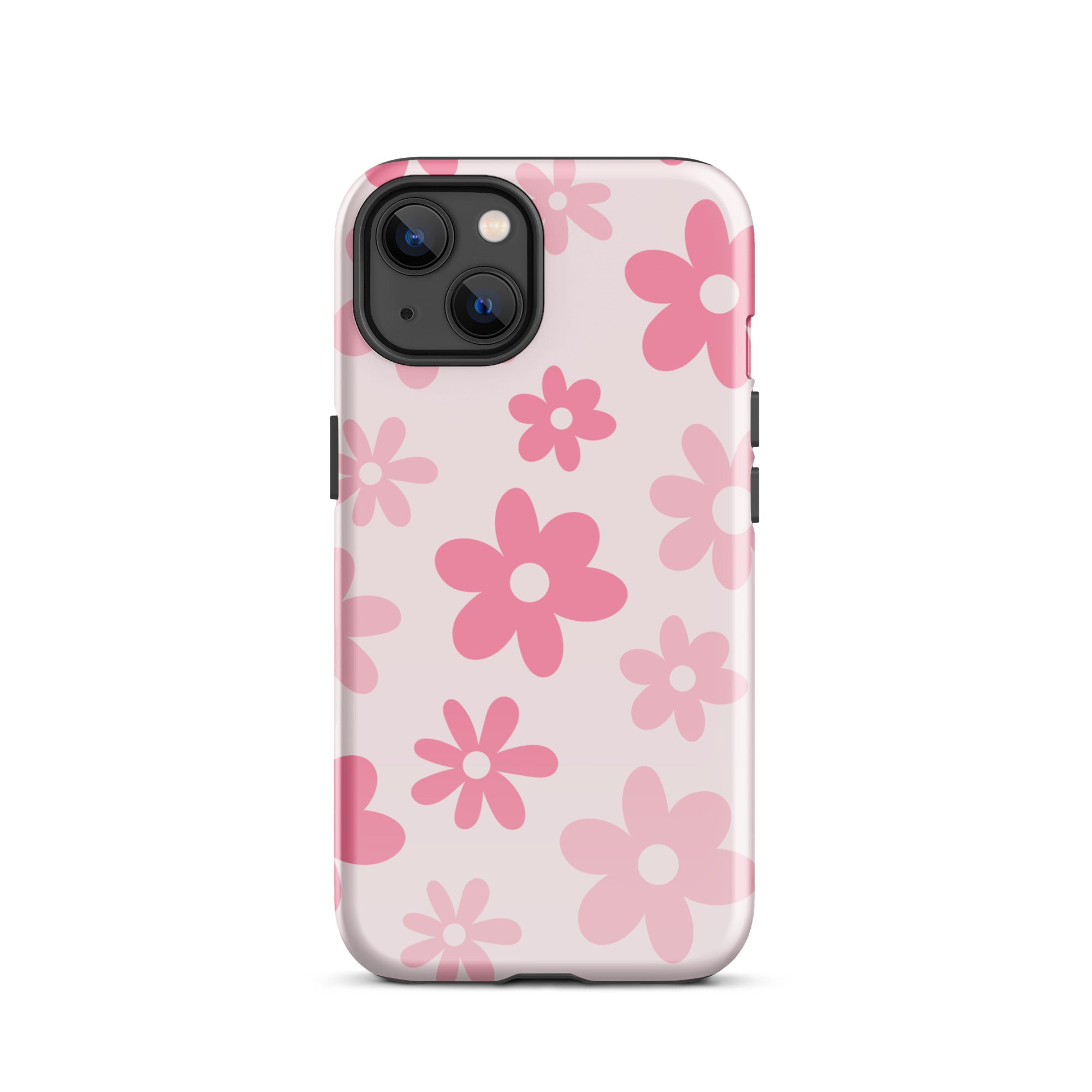 Pink Flower Power iPhone Case