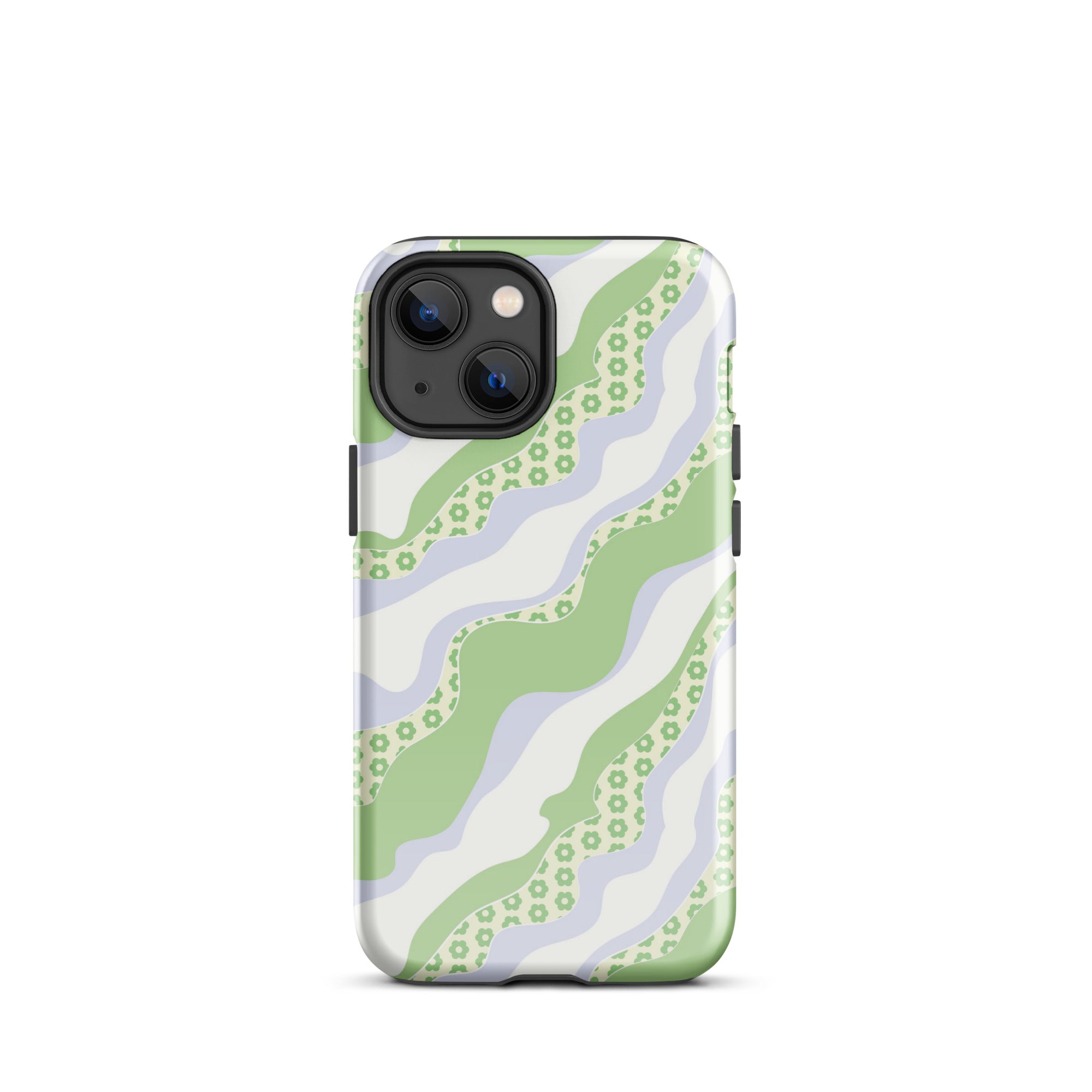 Flower Groove iPhone Case Glossy iPhone 13 mini