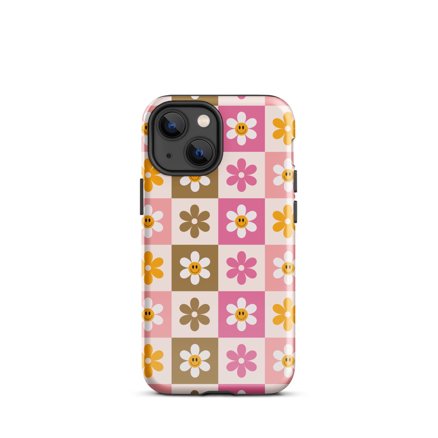 Smiley Flowers iPhone Case
