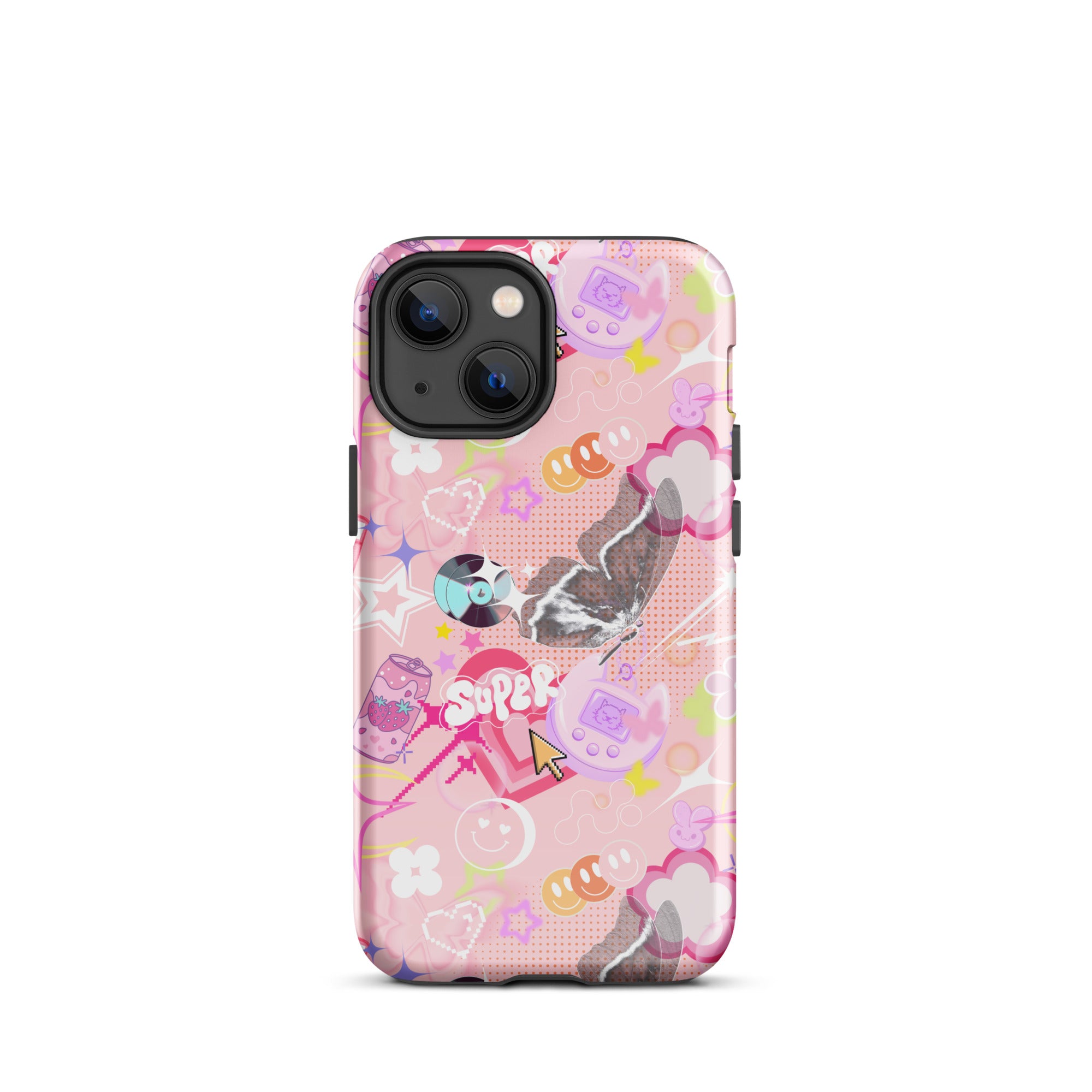Y2K Pink Retro iPhone Case