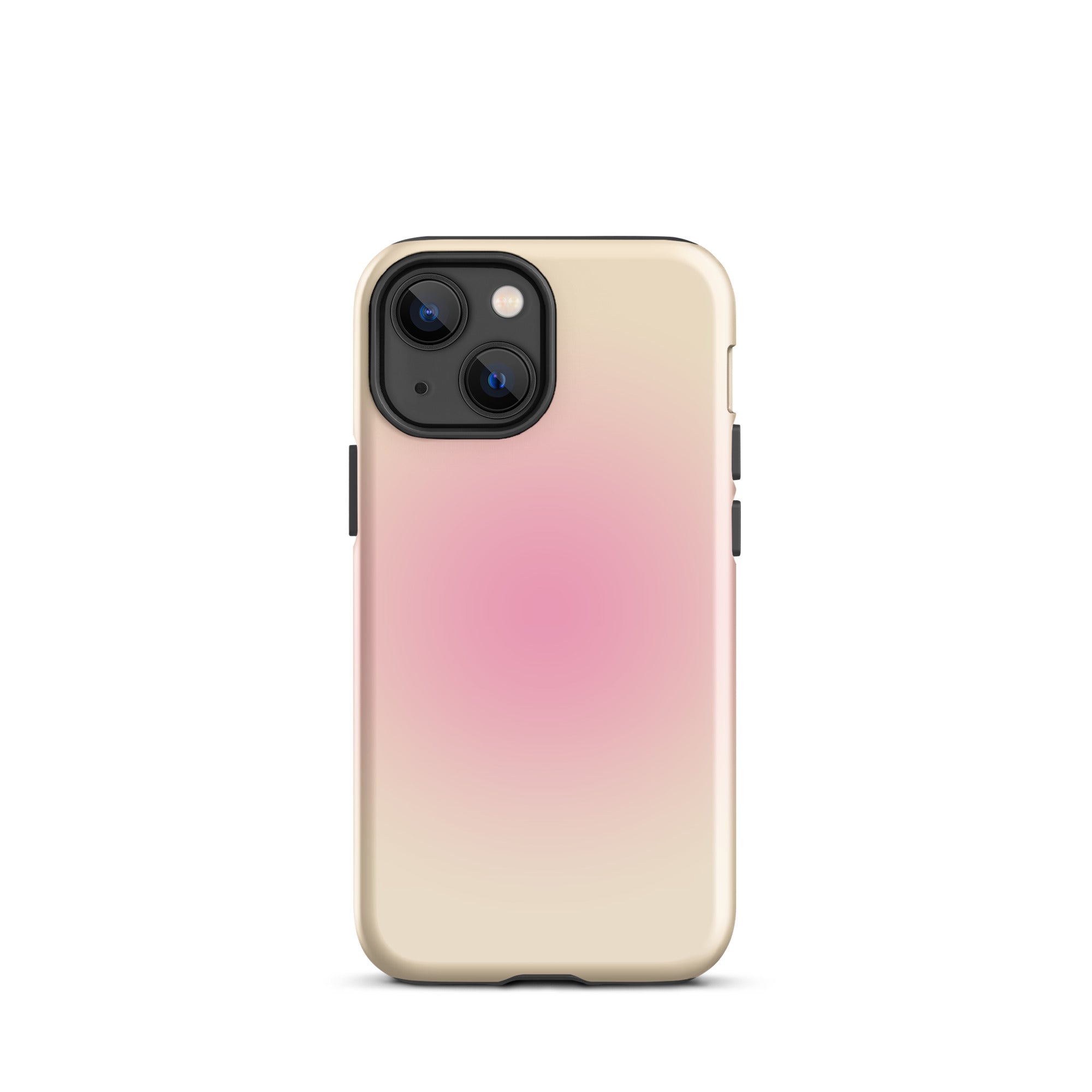 Pink & Yellow Aura iPhone Case