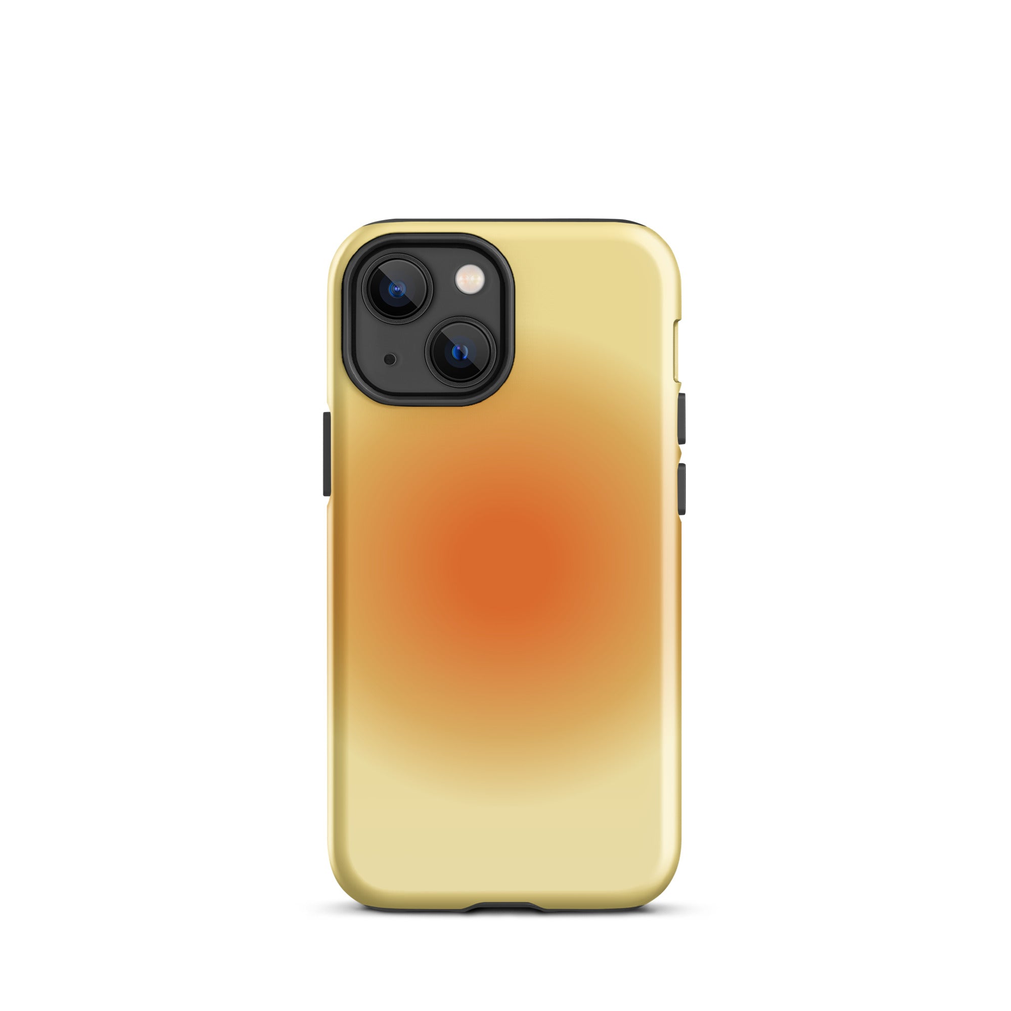 Orange Aura iPhone Case