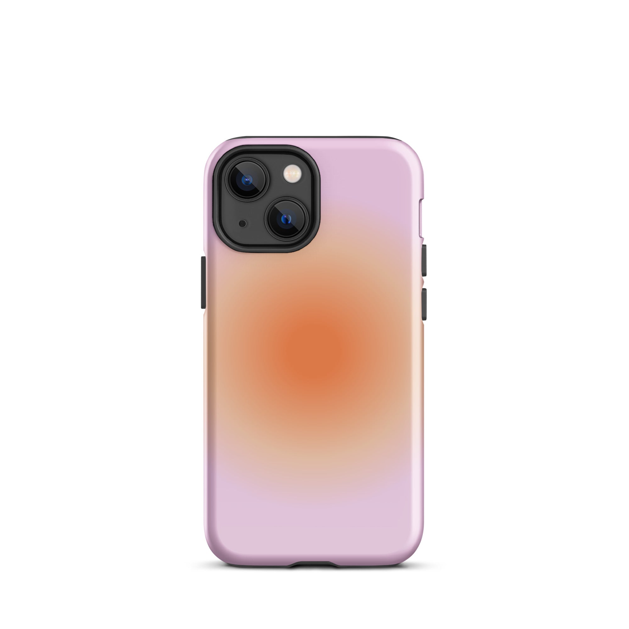 Orange & Purple Aura iPhone Case