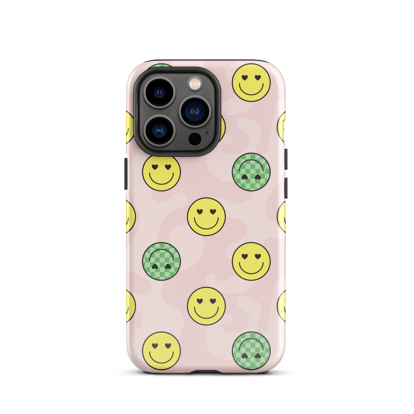 Preppy Smiley Faces iPhone Case iPhone 13 Pro Glossy