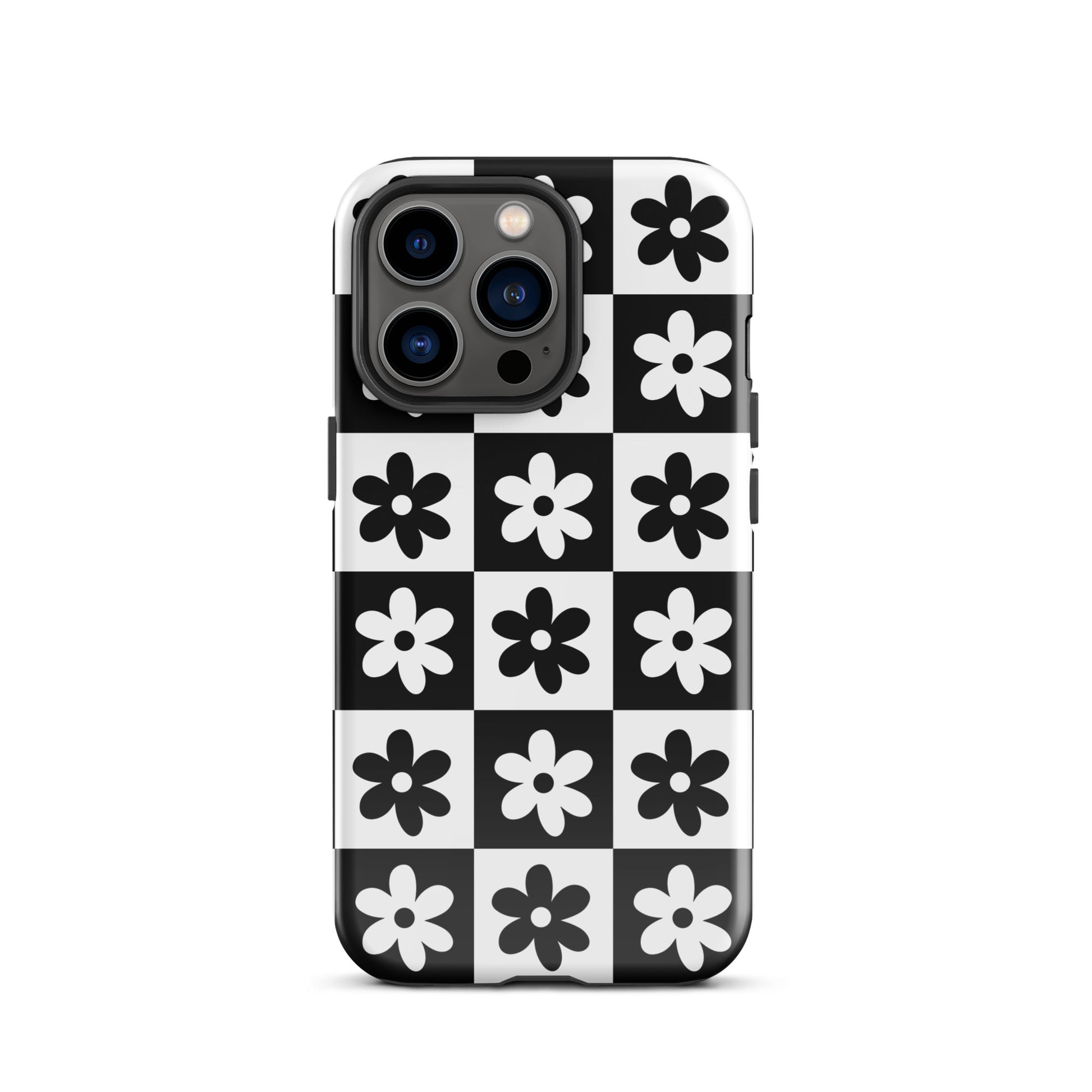 Black & White Garden iPhone Case iPhone 13 Pro Glossy