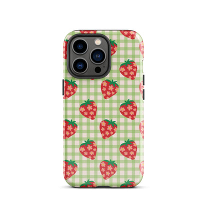 Strawberry Picnic iPhone Case iPhone 13 Pro Glossy