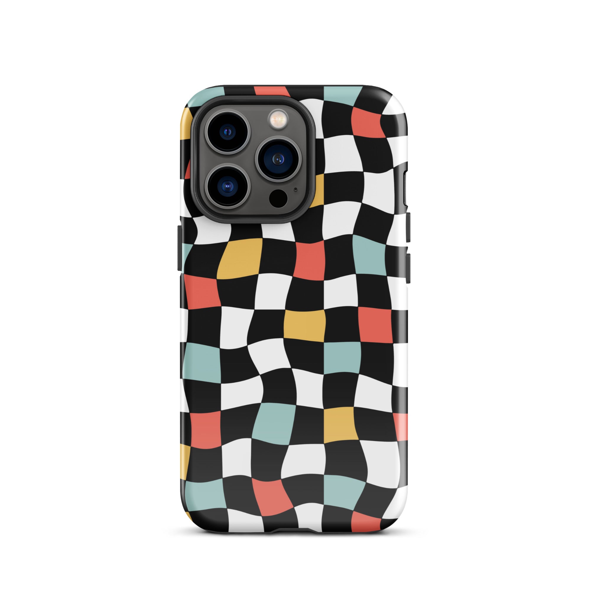 Retro Check iPhone Case