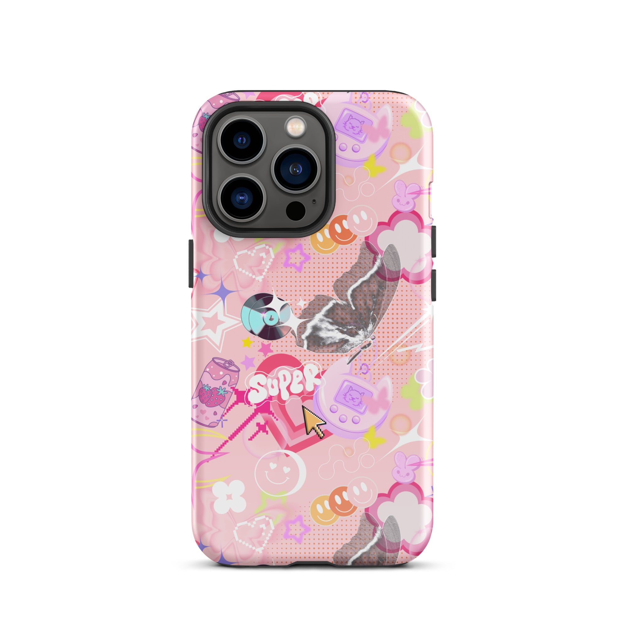 Y2K Pink Retro iPhone Case
