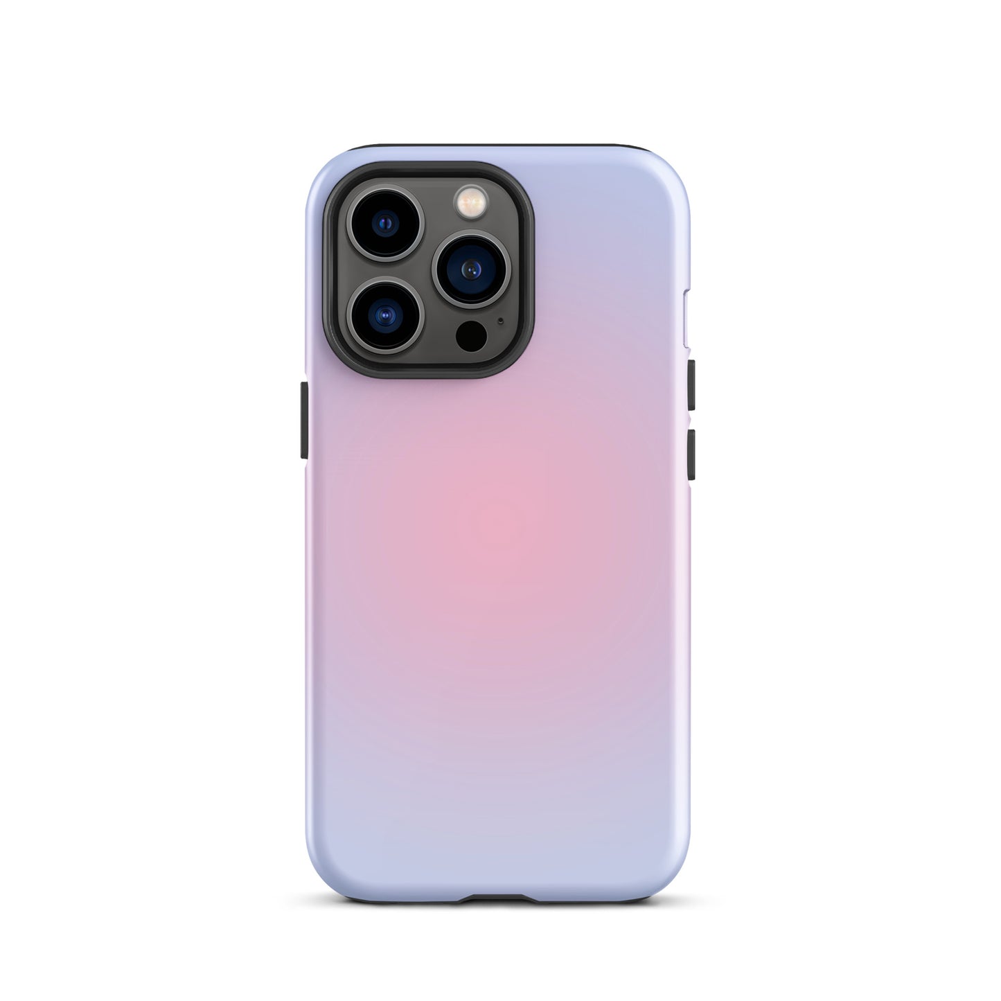 Pink and Blue Aura iPhone Case